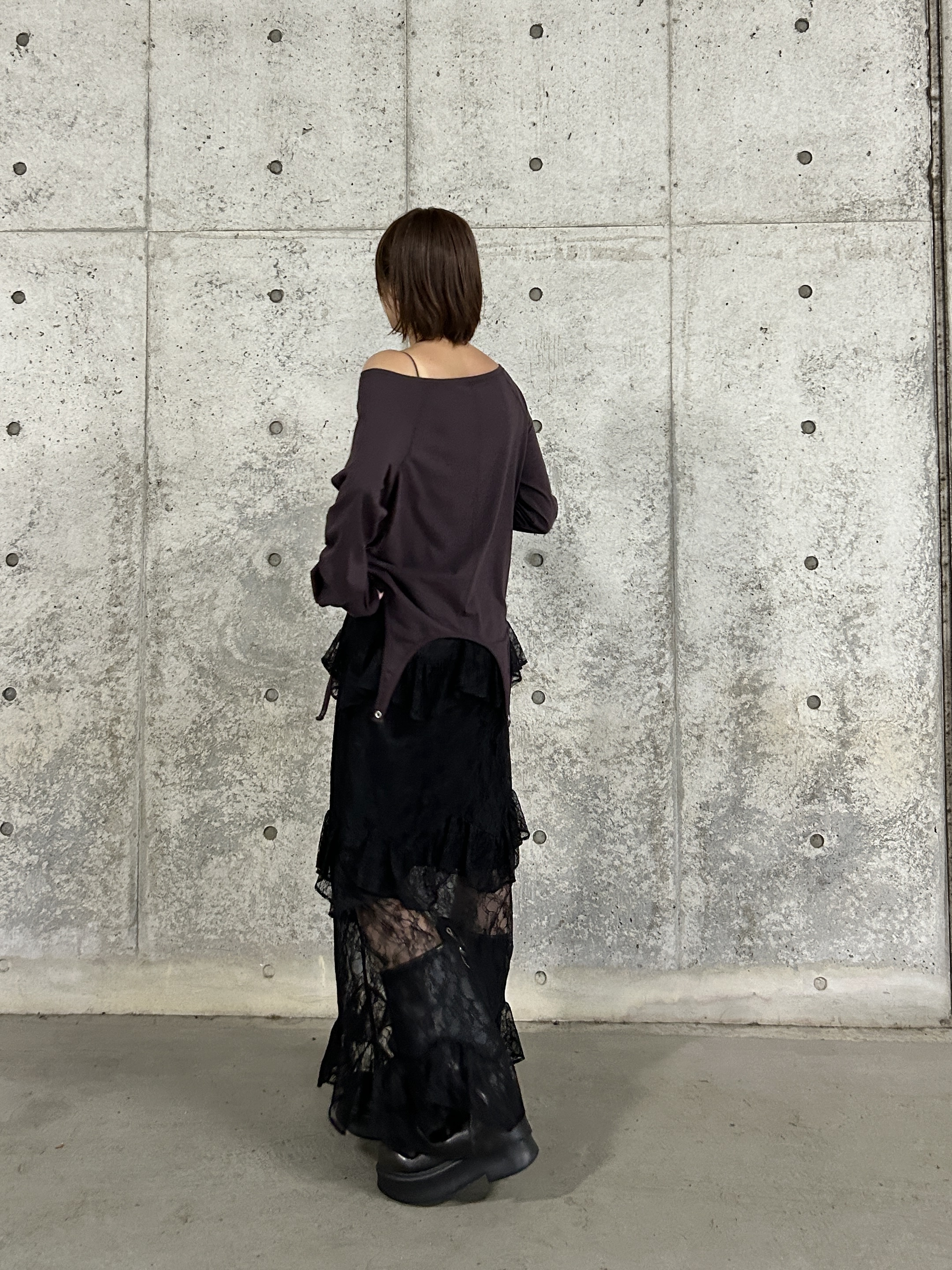 harunaさんの「CODE A｜【Re】easy flip tee」を使ったコーディネート