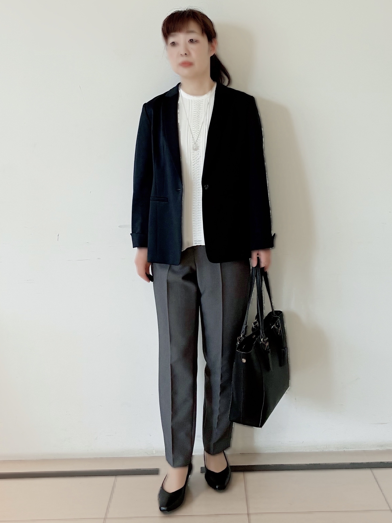 ひーさんの「Reflect｜【SS-4Lサイズ／UVカット／接触冷感】匠ジャケット／ロングテーラード」を使ったコーディネート
