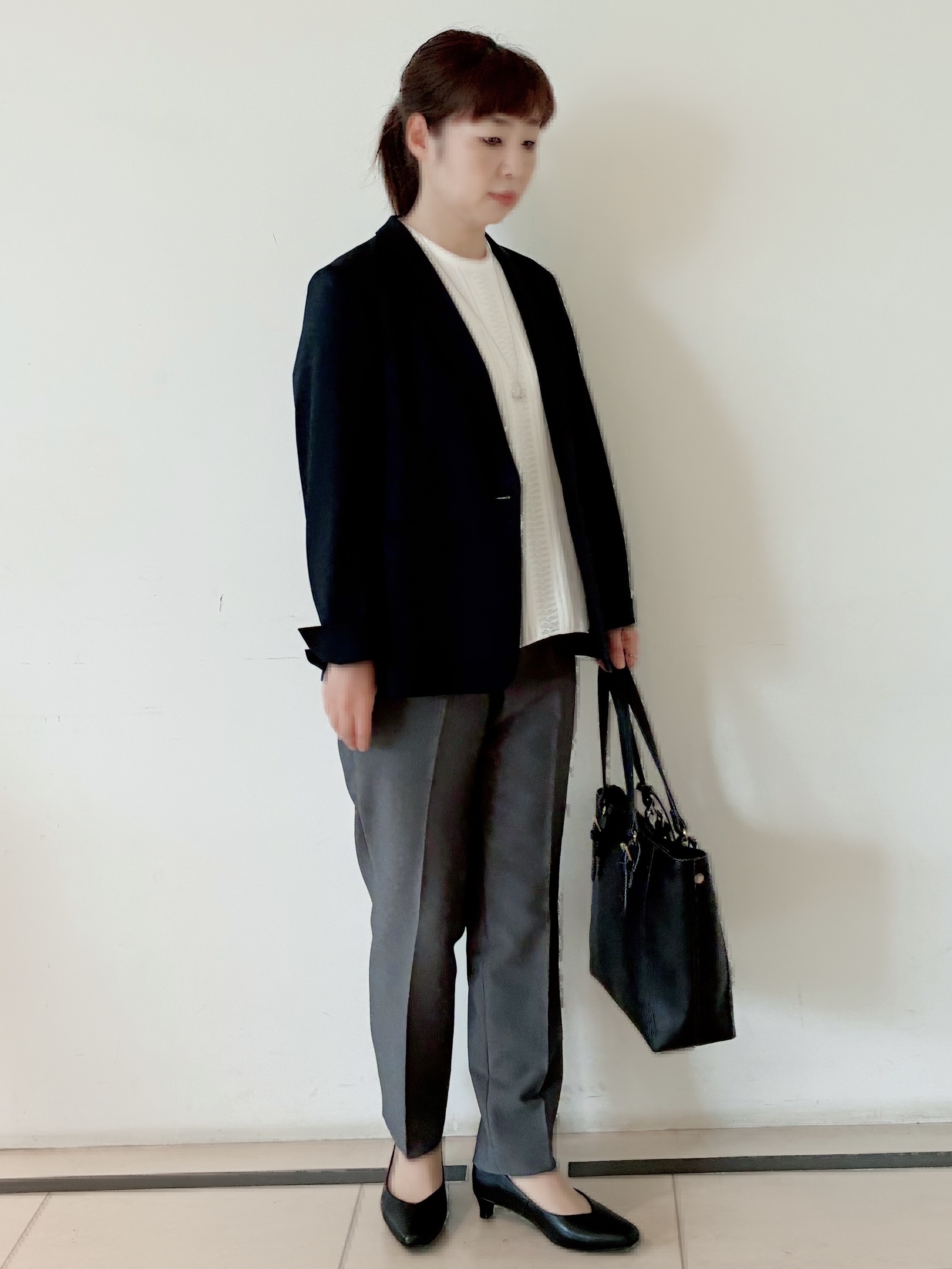 ひーさんの「Reflect｜【SS-4Lサイズ／UVカット／接触冷感】匠ジャケット／ロングテーラード」を使ったコーディネート
