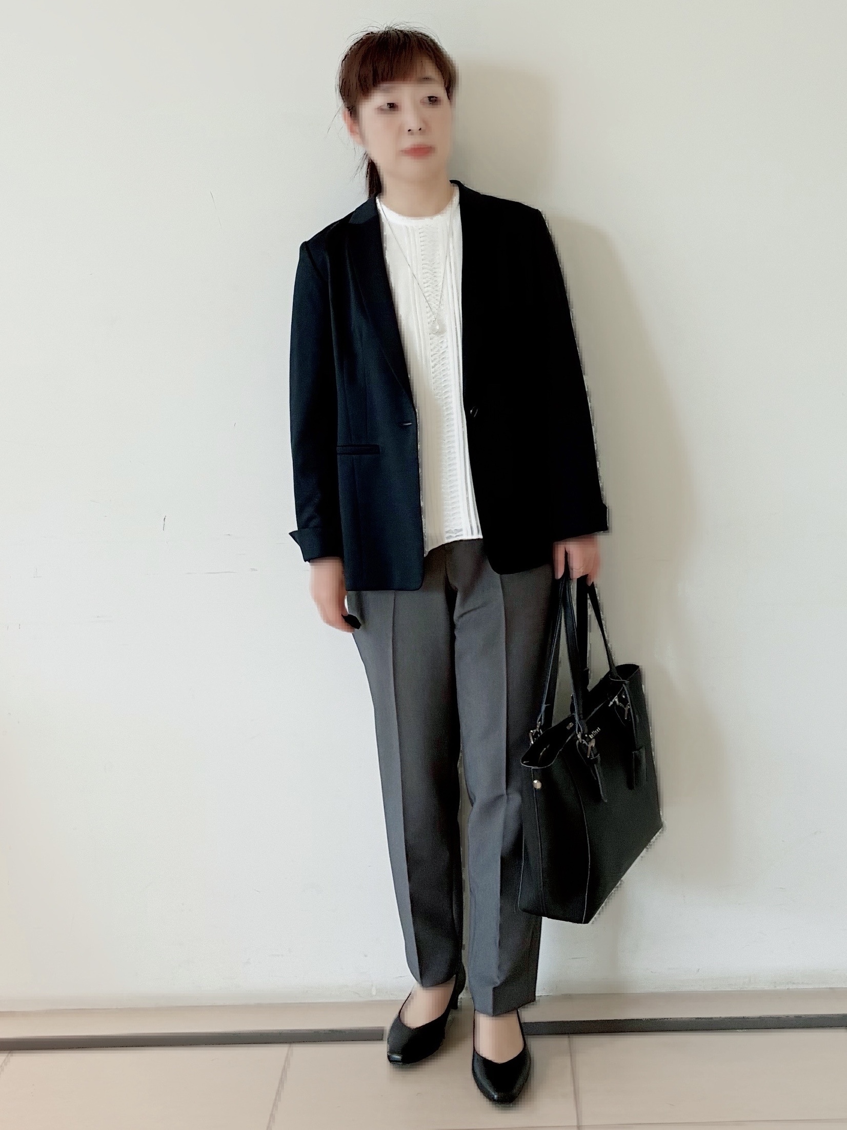 ひーさんの「Reflect｜【SS-4Lサイズ／UVカット／接触冷感】匠ジャケット／ロングテーラード」を使ったコーディネート
