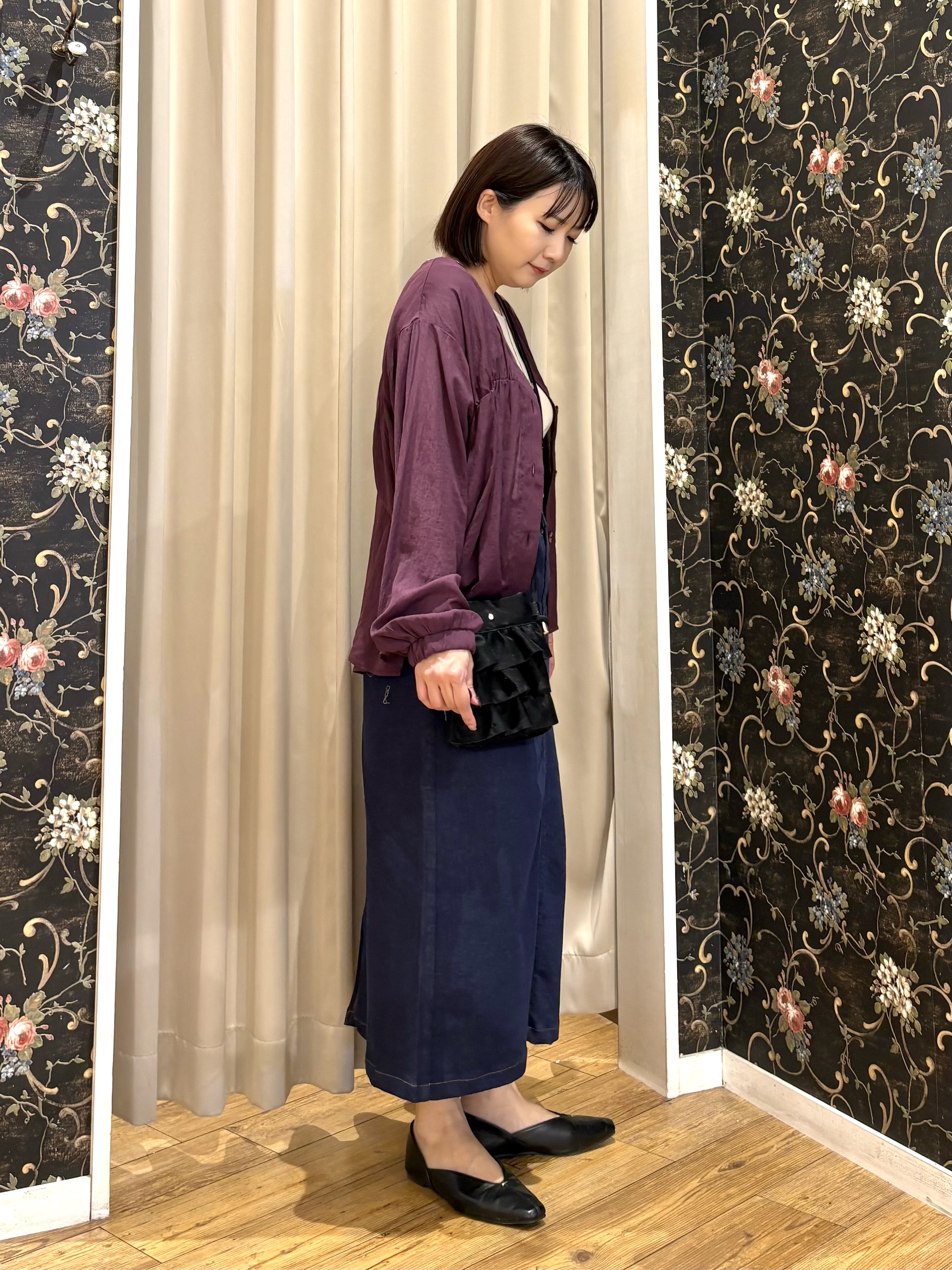 ネリさんの「SHOO･LA･RUE｜シャーリングシャツカーディガン」を使ったコーディネート