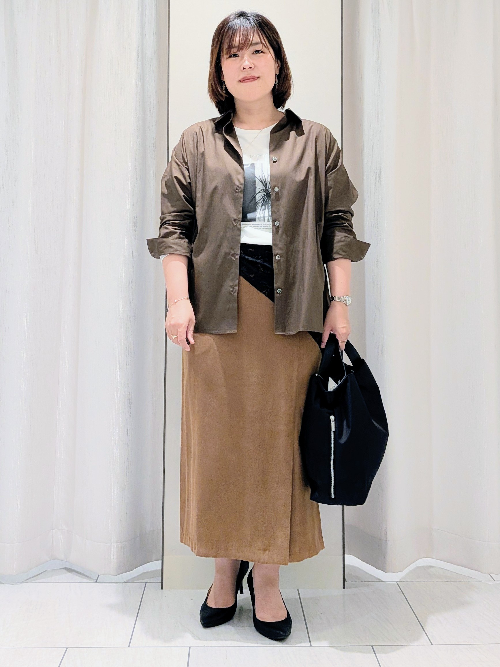 Onumaさんの「UNTITLED｜【ロゴ・プリント】フォトグラフィックロンT」を使ったコーディネート