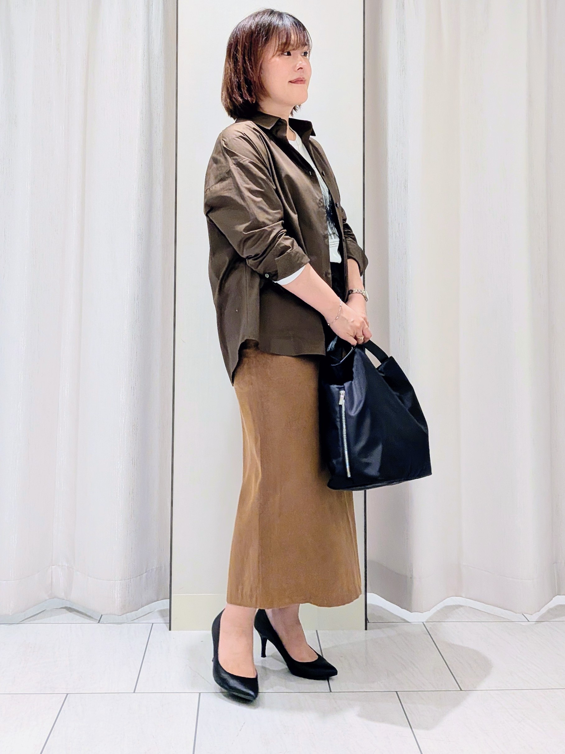 Onumaさんの「UNTITLED｜【ロゴ・プリント】フォトグラフィックロンT」を使ったコーディネート