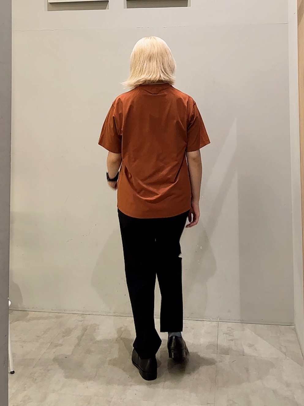 ユウナさんの「TAKEO KIKUCHI｜【汗染み軽減/接触冷感】フェイクレイヤード ワンポイント刺繍Ｔシャツ」を使ったコーディネート