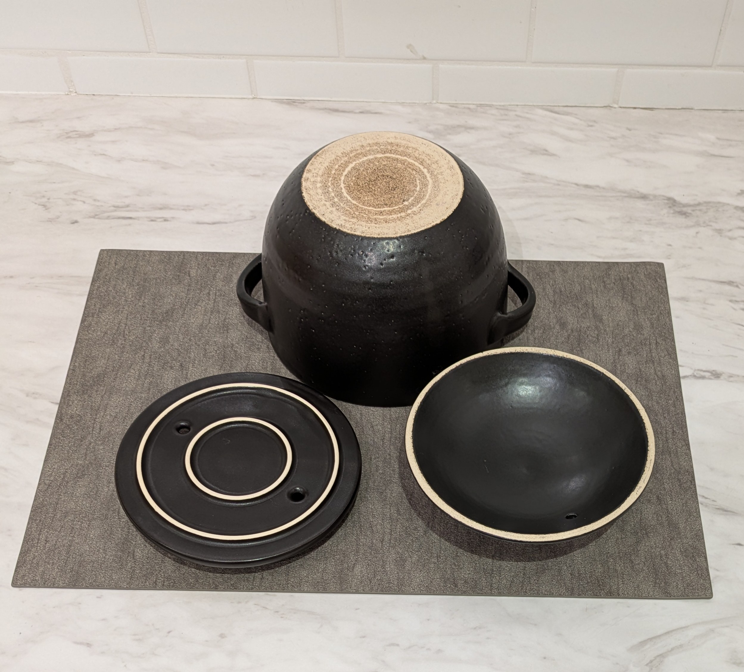 maruさんの「212 KITCHEN STORE｜ごはん土鍋 2合炊き BK」を使ったコーディネート