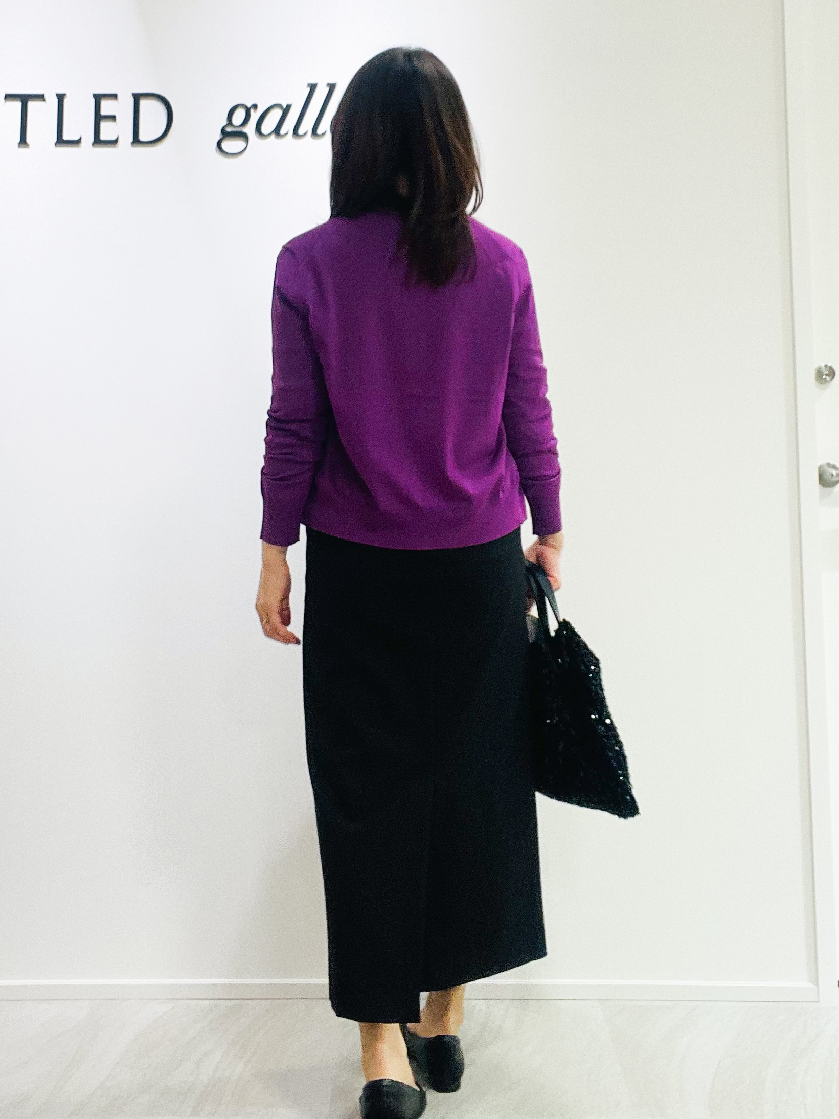 めいさんの「UNTITLED｜【アンサンブル可能/秋羽織り】コンパクトニットカーディガン」を使ったコーディネート