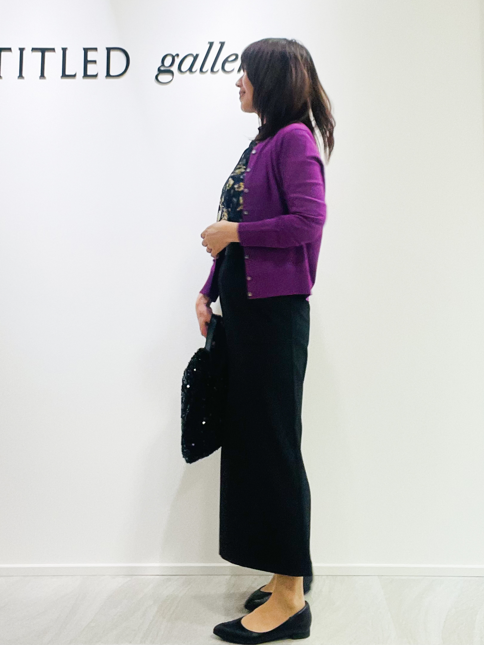 めいさんの「UNTITLED｜【アンサンブル可能/秋羽織り】コンパクトニットカーディガン」を使ったコーディネート