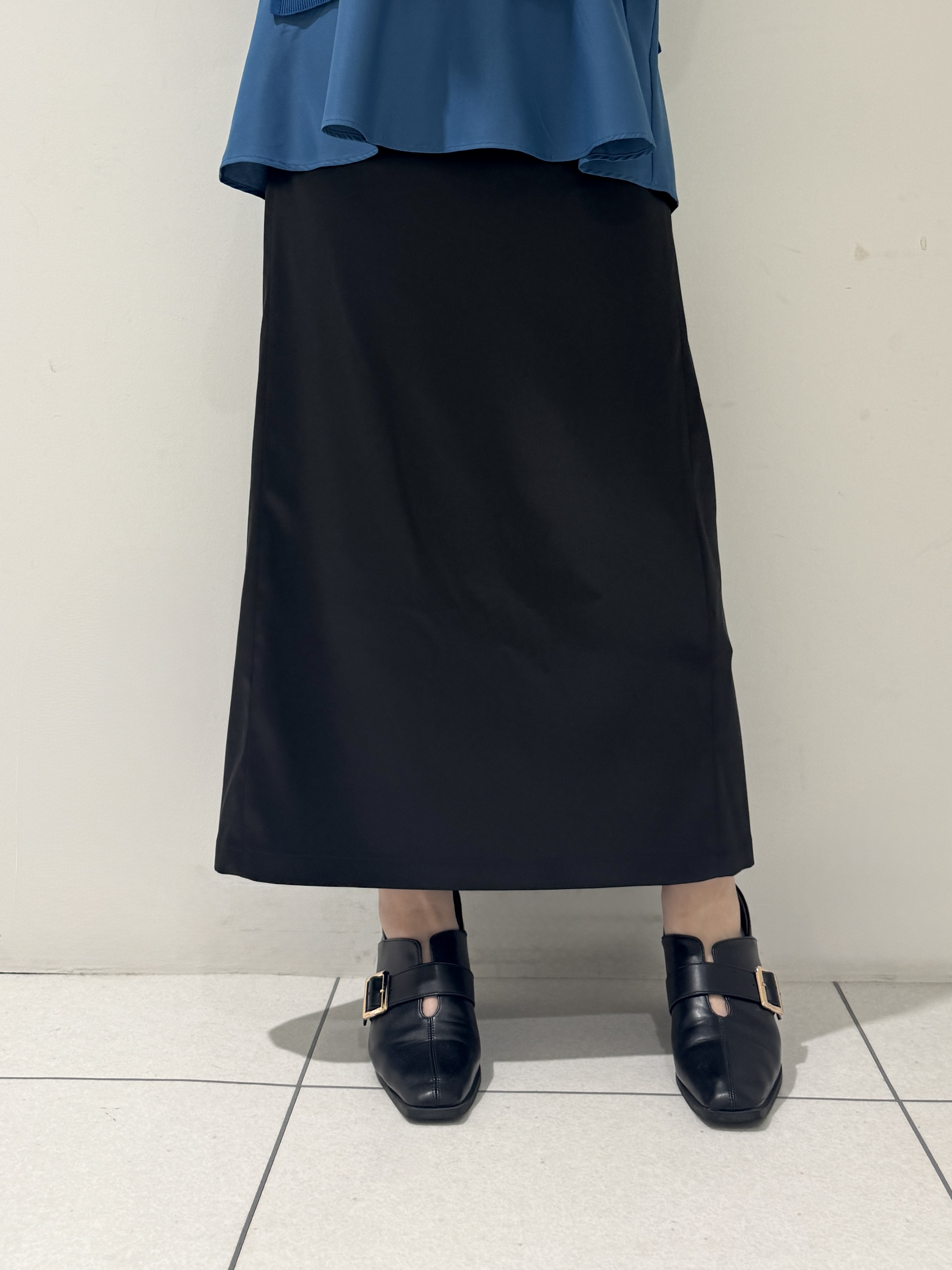 そんさんの「INDIVI｜【洗える／1枚でコーデ完成】重ね着風ニットトップス」を使ったコーディネート