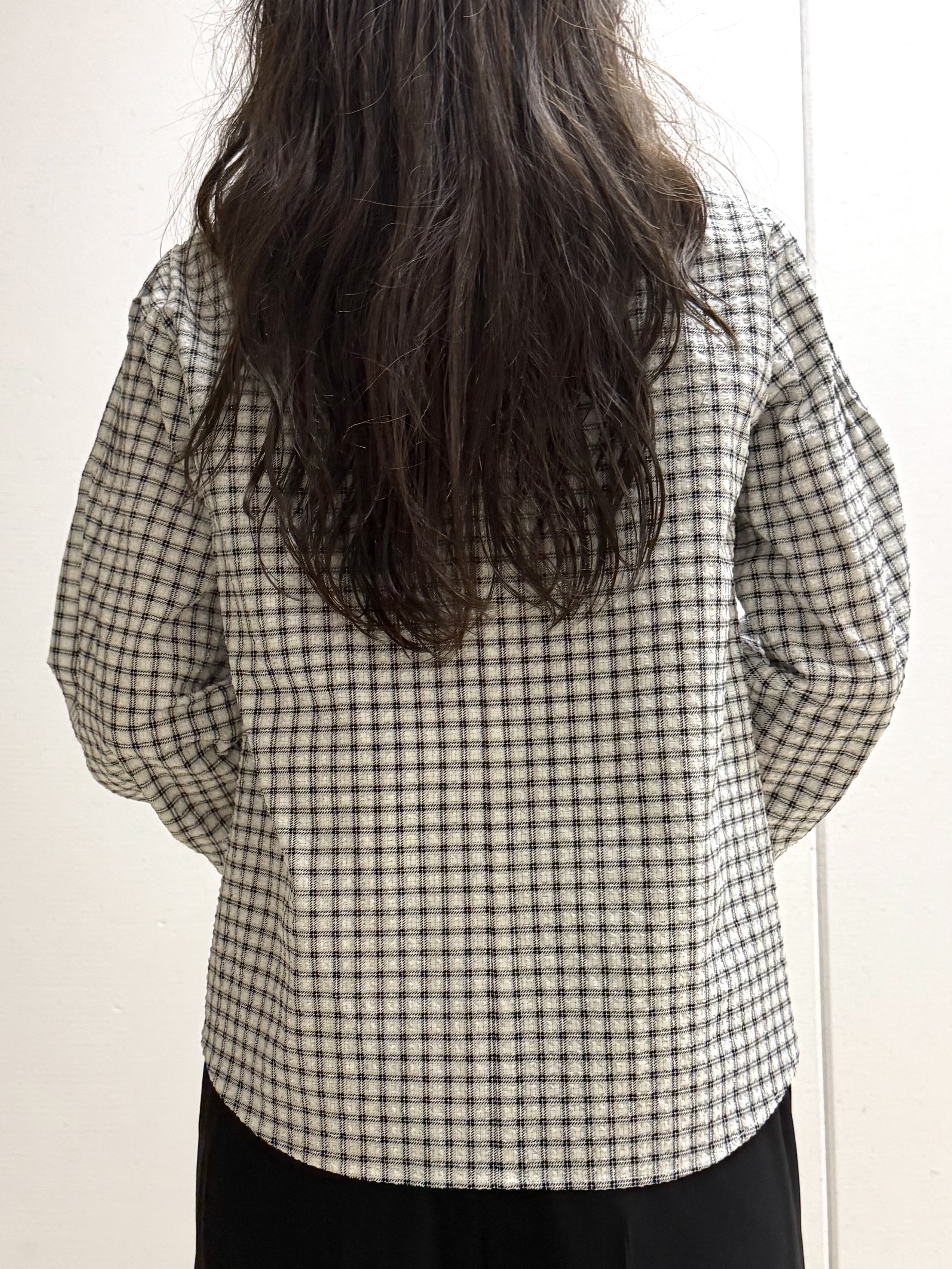 mamiさんの「INDIVI｜【初秋にピッタリ！／洗える】凹凸素材ミニスタンドトップス」を使ったコーディネート