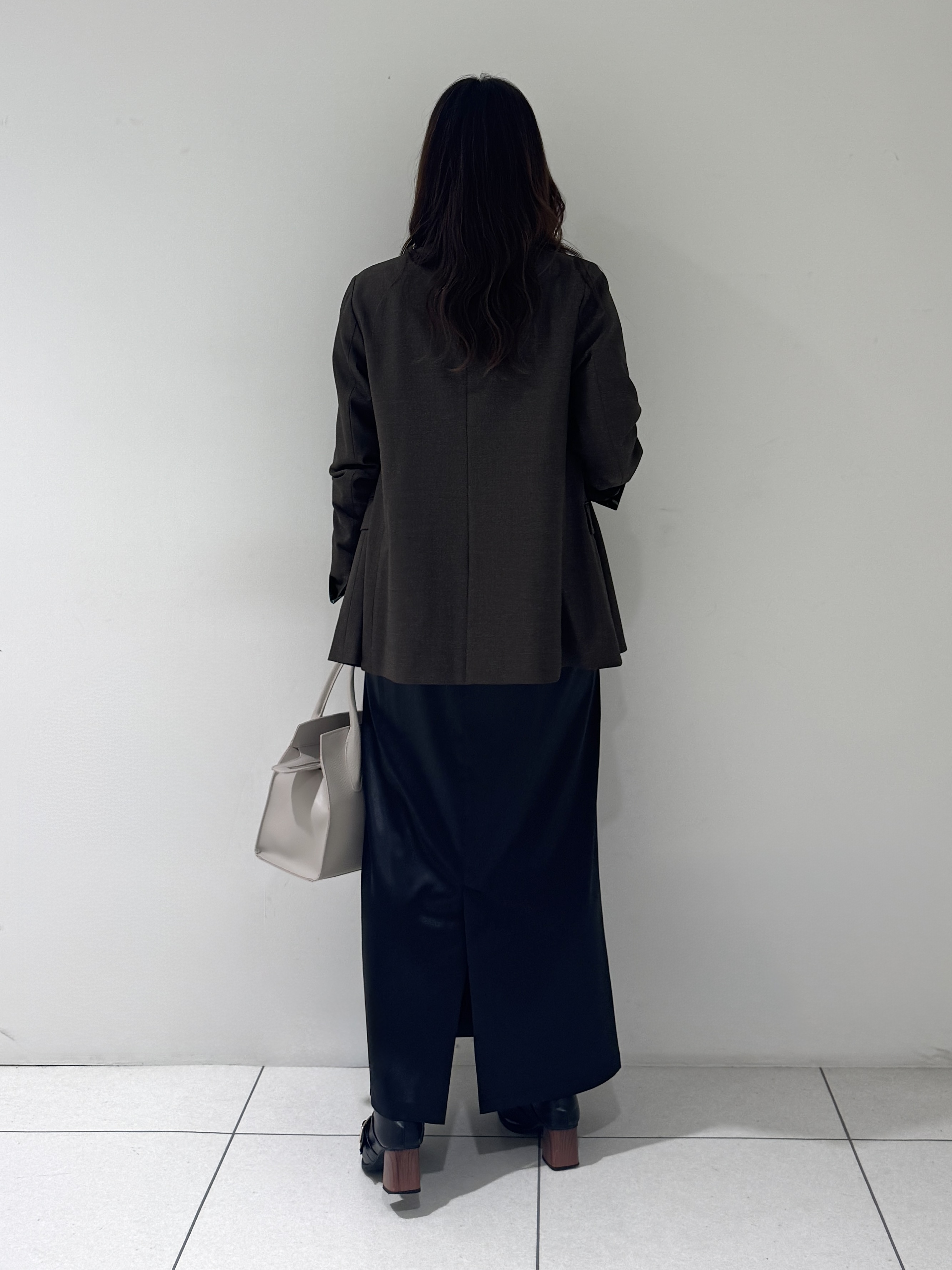 そんさんの「INDIVI｜【洗濯機OK／ストレッチ◎】秋はじめのダブルジャケット」を使ったコーディネート
