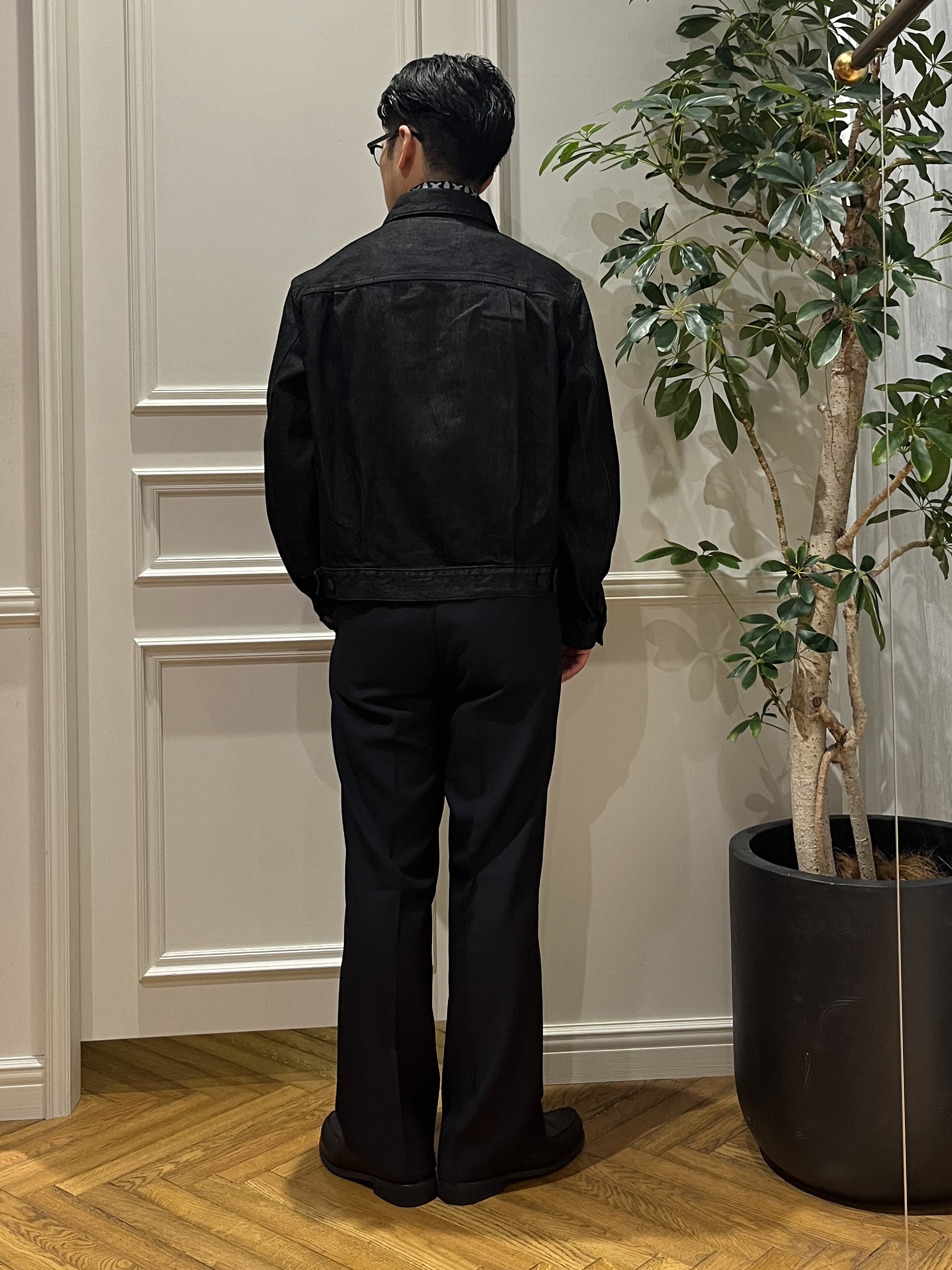 Tokuさんの「DRESSTERIOR｜【干場義雅&times;DRESSTERIOR】ブラックGジャン」を使ったコーディネート