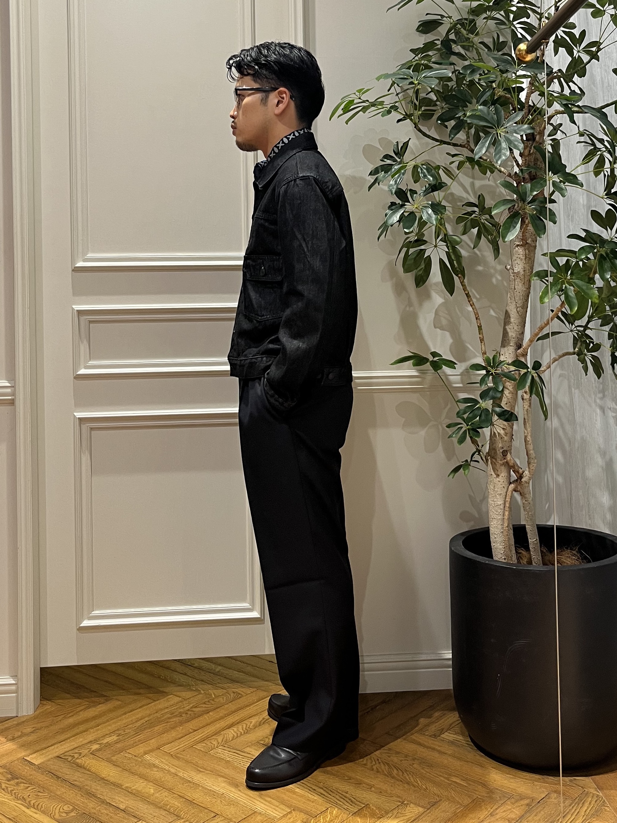 Tokuさんの「DRESSTERIOR｜【干場義雅&times;DRESSTERIOR】ブラックGジャン」を使ったコーディネート