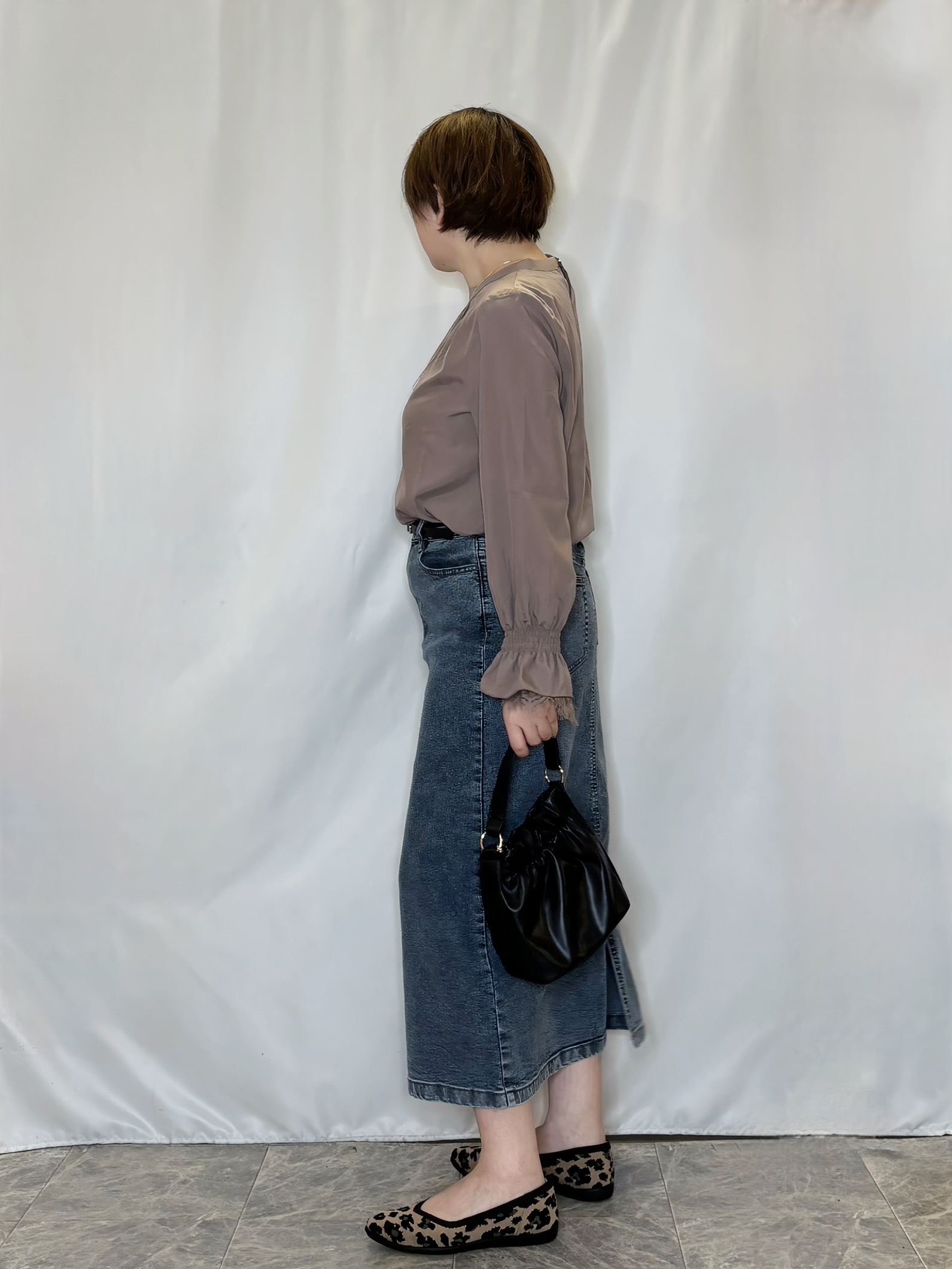 たみさんの「SHOO･LA･RUE｜【S-LL/洗濯機可】お袖レースで華やぐ。フェミニンブラウス」を使ったコーディネート