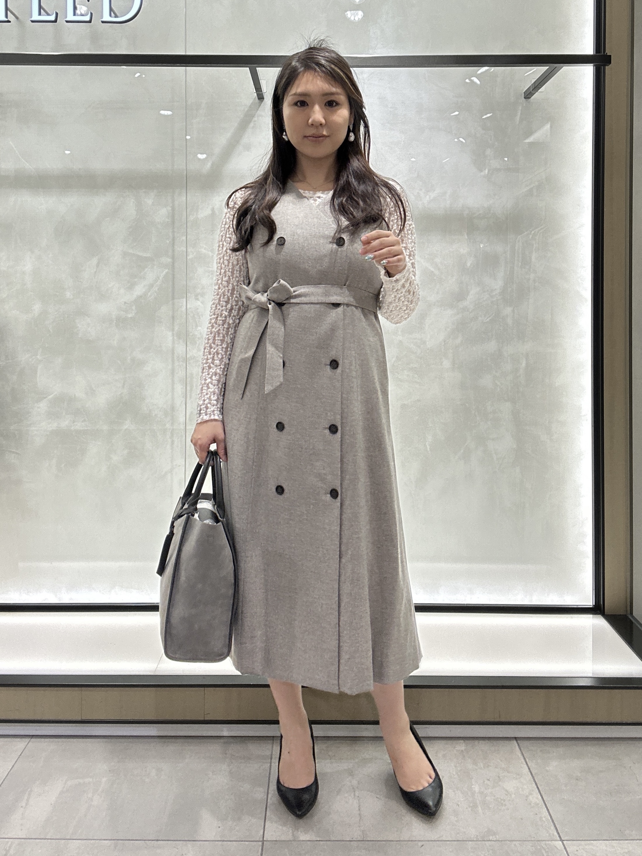 YURIさんの「UNTITLED｜アングルカットヌバックトート」を使ったコーディネート