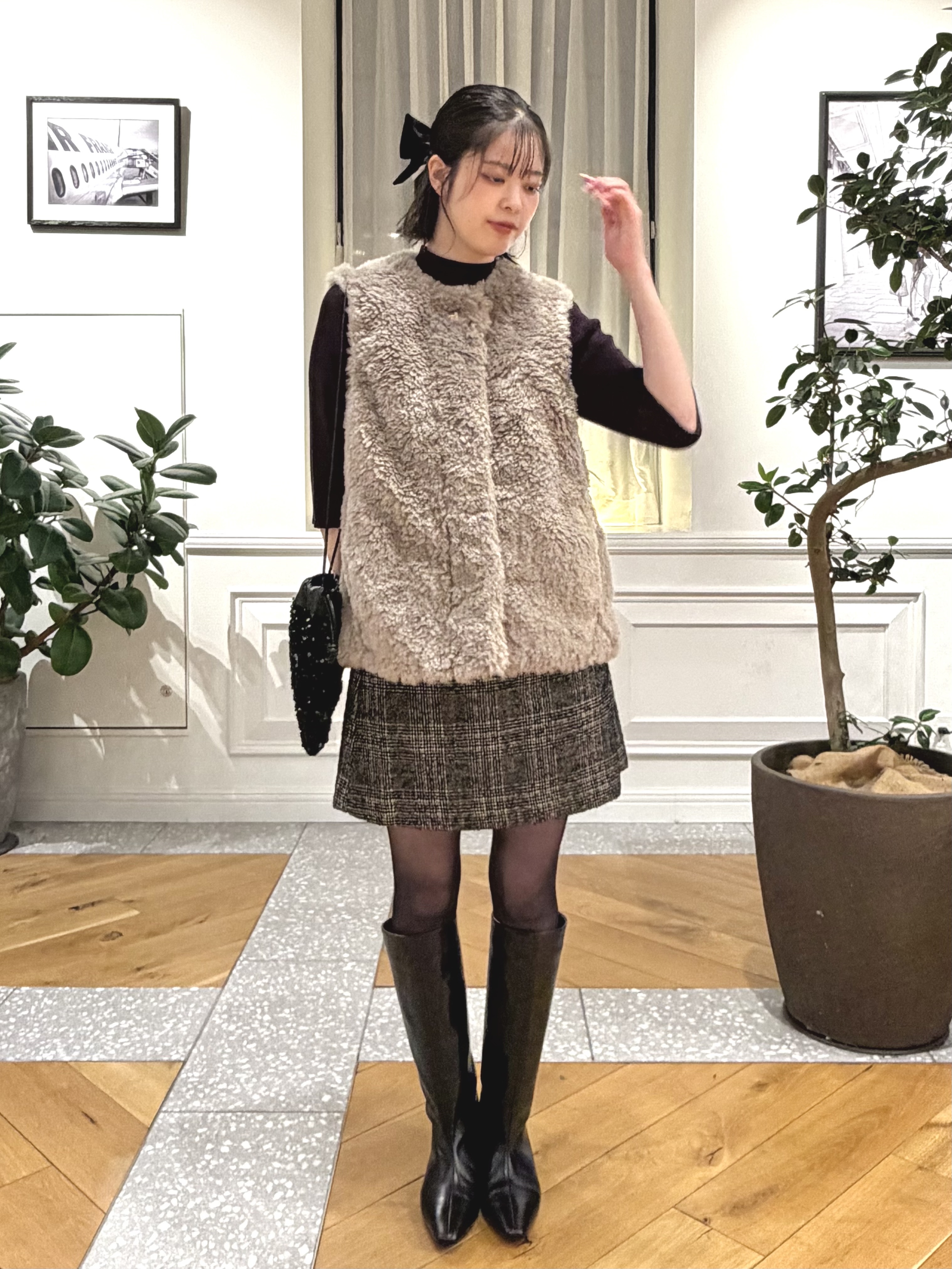 pupiさんの「DRESSTERIOR｜エコファージレ」を使ったコーディネート