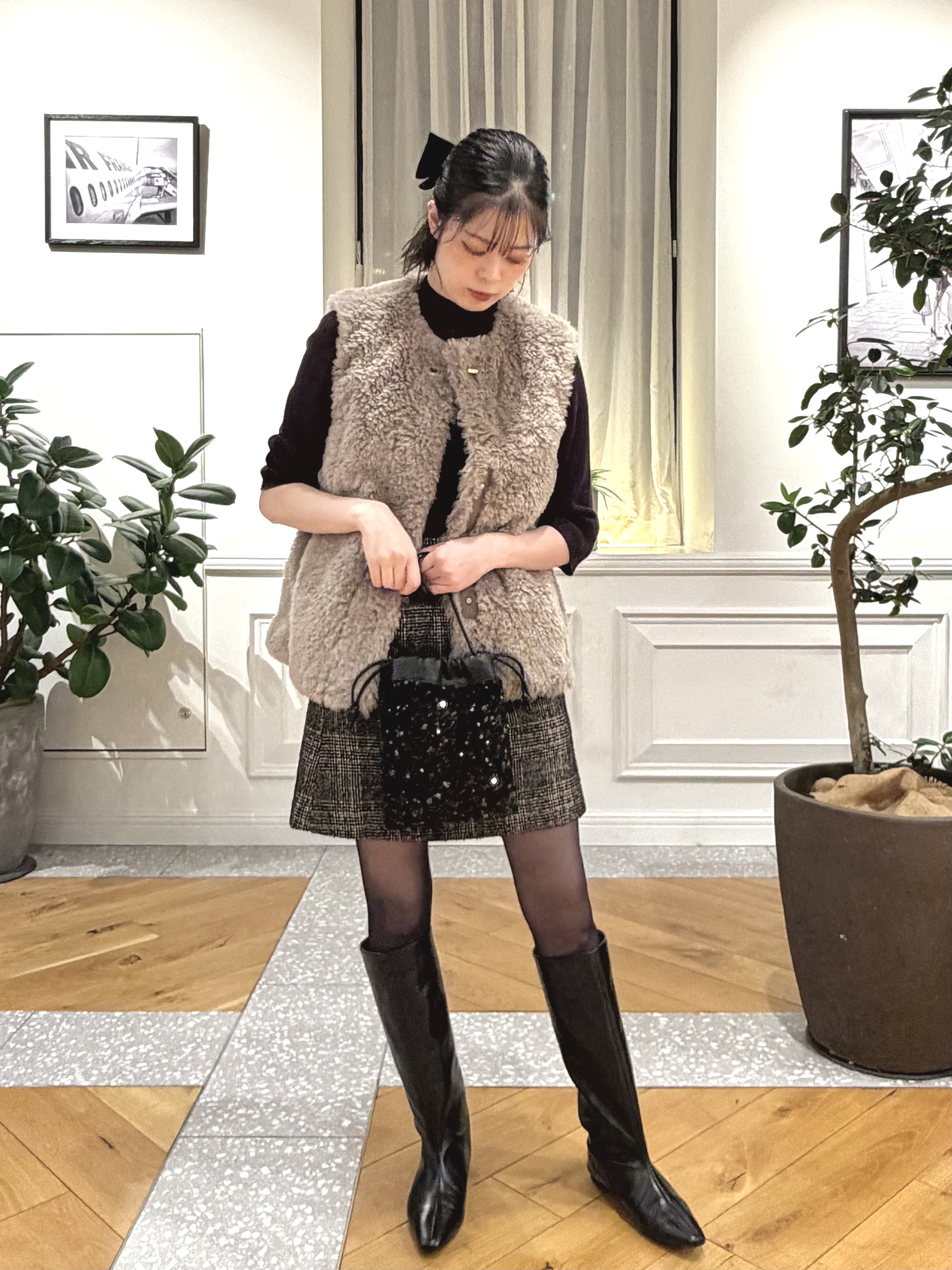 pupiさんの「DRESSTERIOR｜エコファージレ」を使ったコーディネート