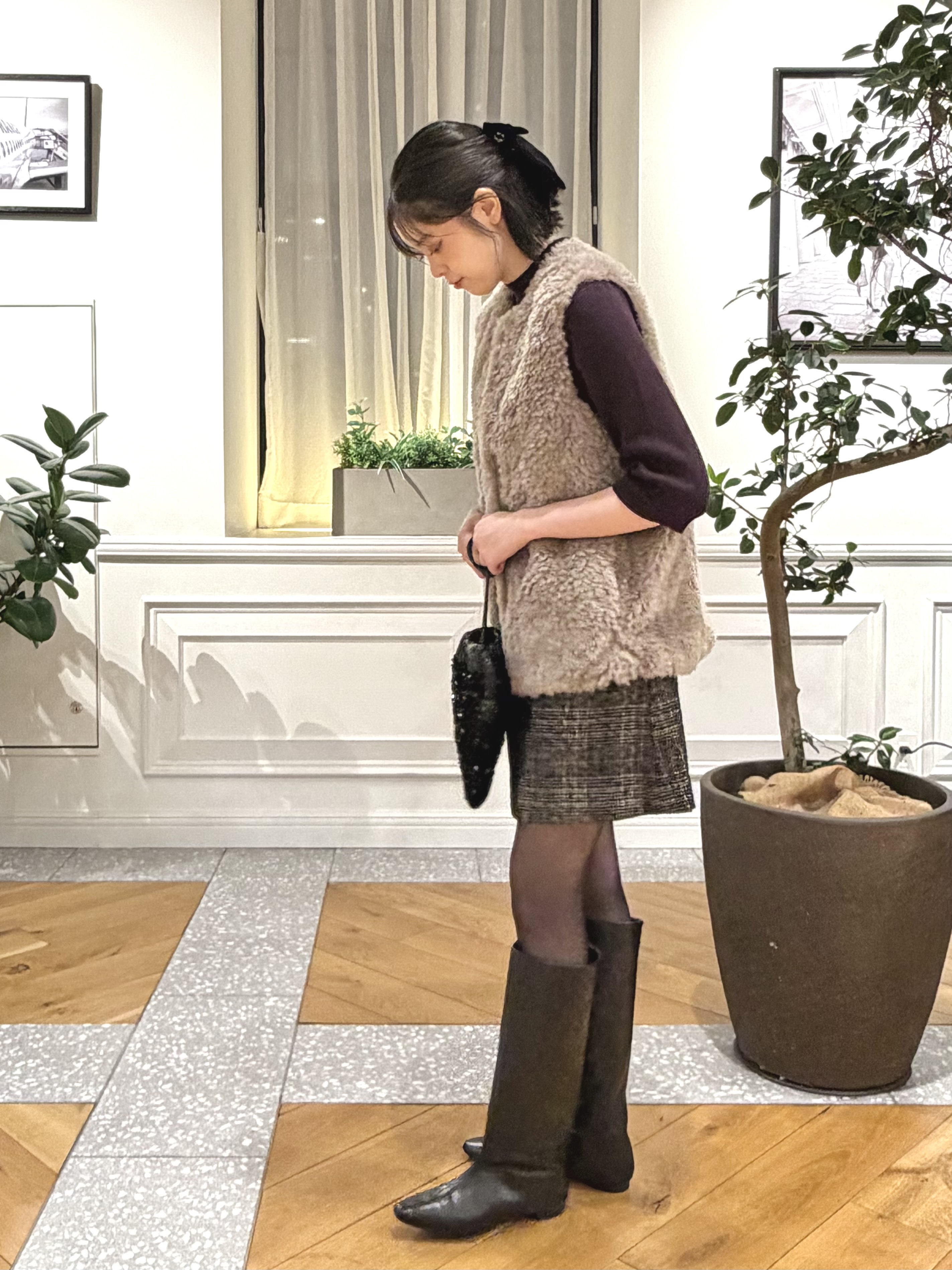 pupiさんの「DRESSTERIOR｜エコファージレ」を使ったコーディネート