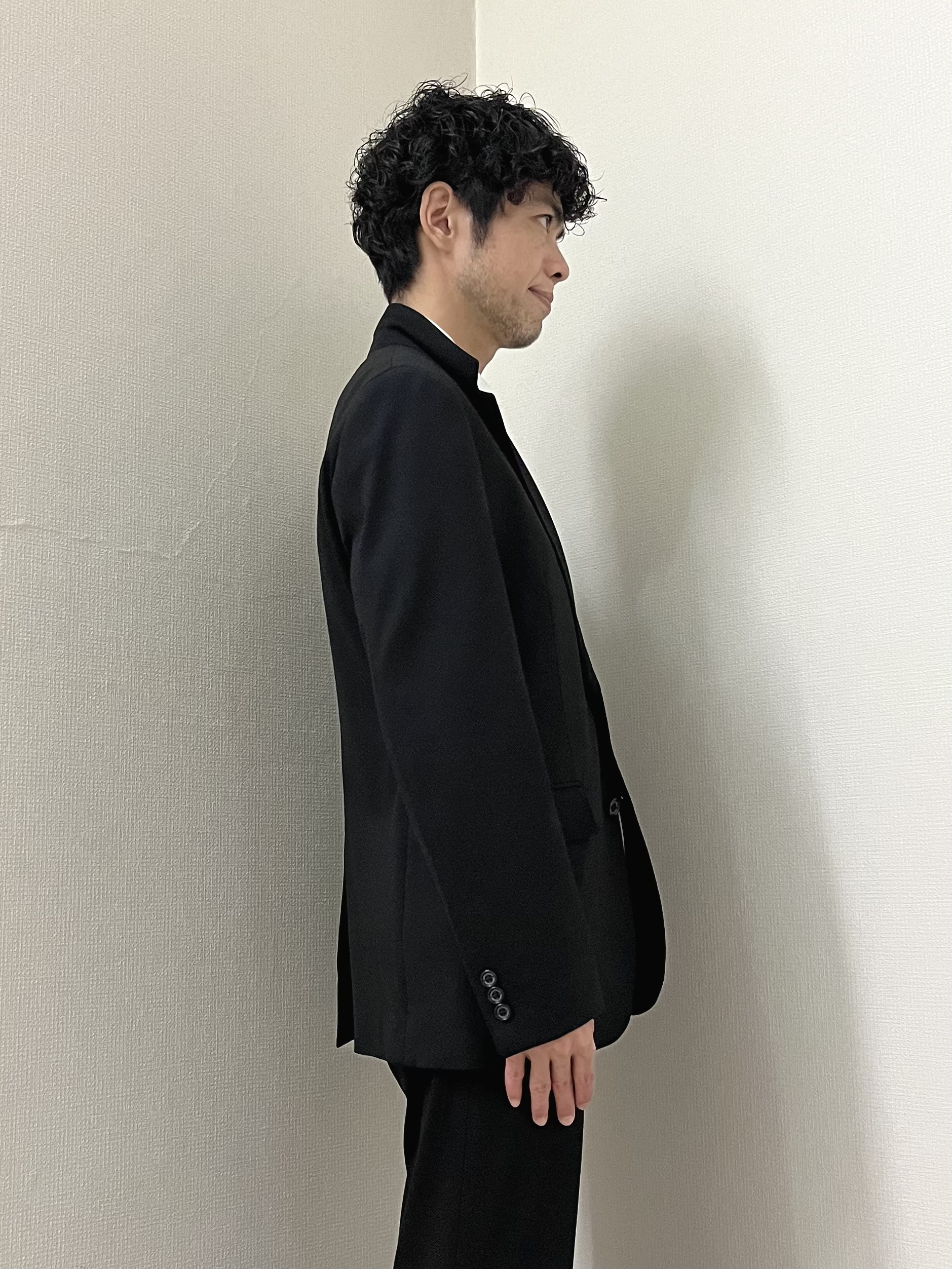 URAさんの「TAKEO KIKUCHI｜【BOWLER HAT LABEL】CARREMANツイルジャージ　ジャケット」を使ったコーディネート