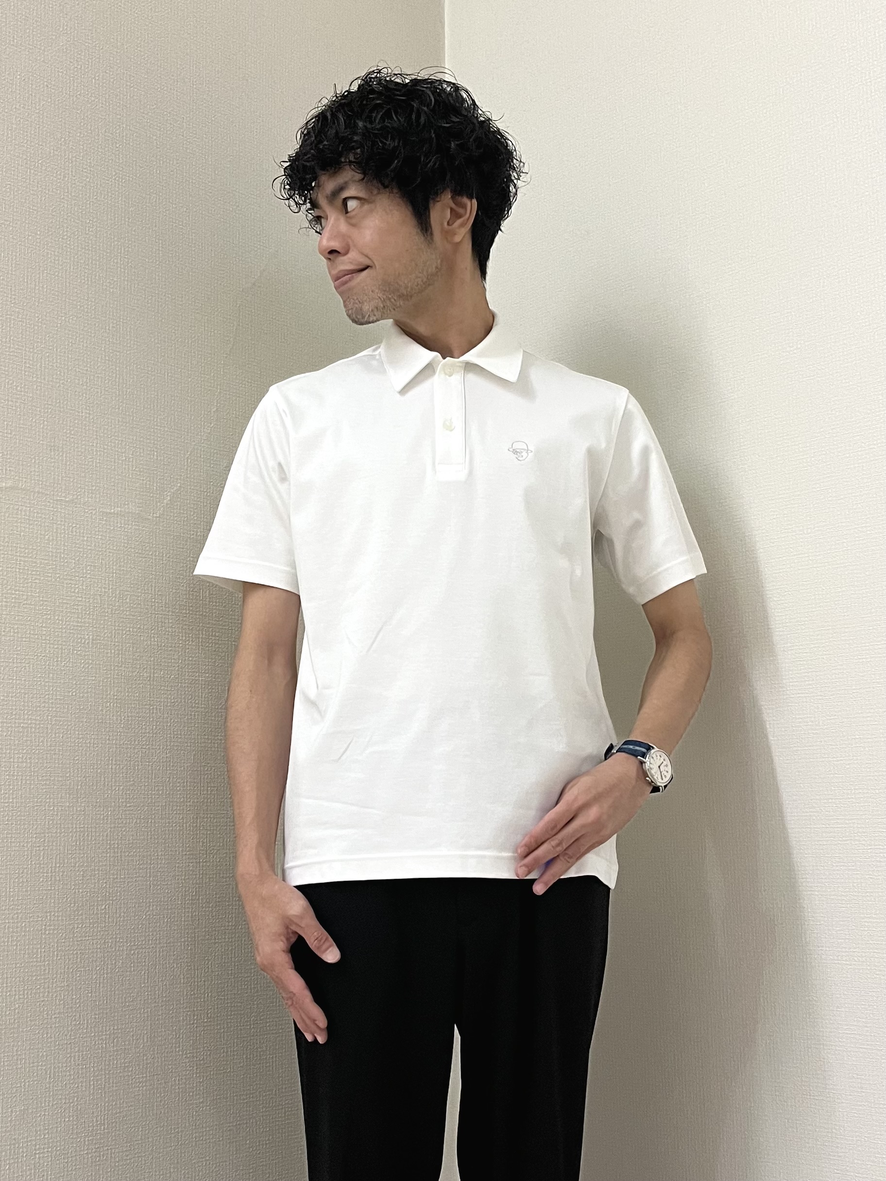 URAさんの「TAKEO KIKUCHI｜【BOWLER HAT LABEL】CARREMANツイルジャージ　ジャケット」を使ったコーディネート
