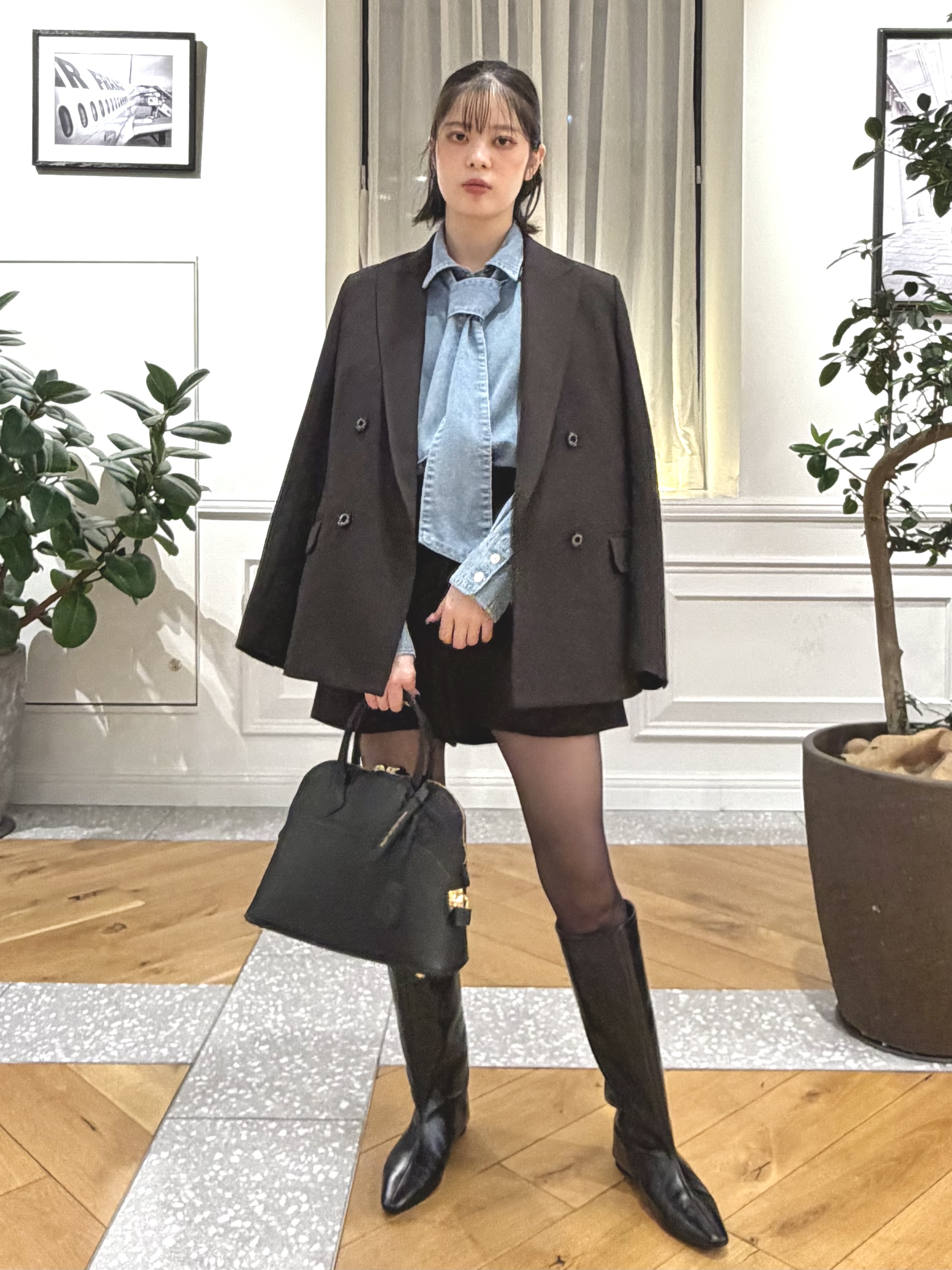 pupiさんの「DRESSTERIOR｜【セットアップ可/温度調節】コンフォータブルジャケット」を使ったコーディネート