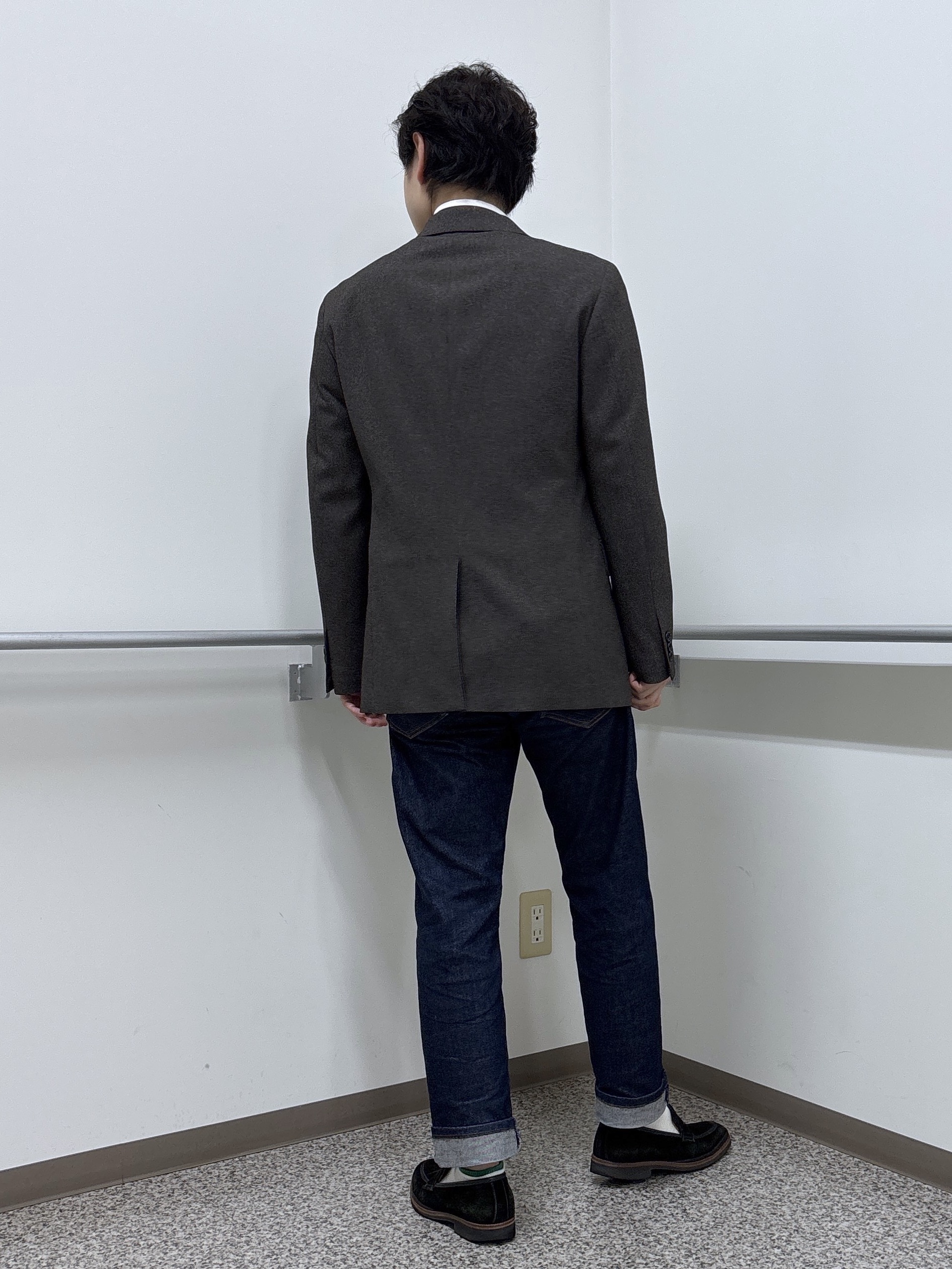 KEIさんの「TAKEO KIKUCHI｜ウールライクキャットフット ジャケット」を使ったコーディネート