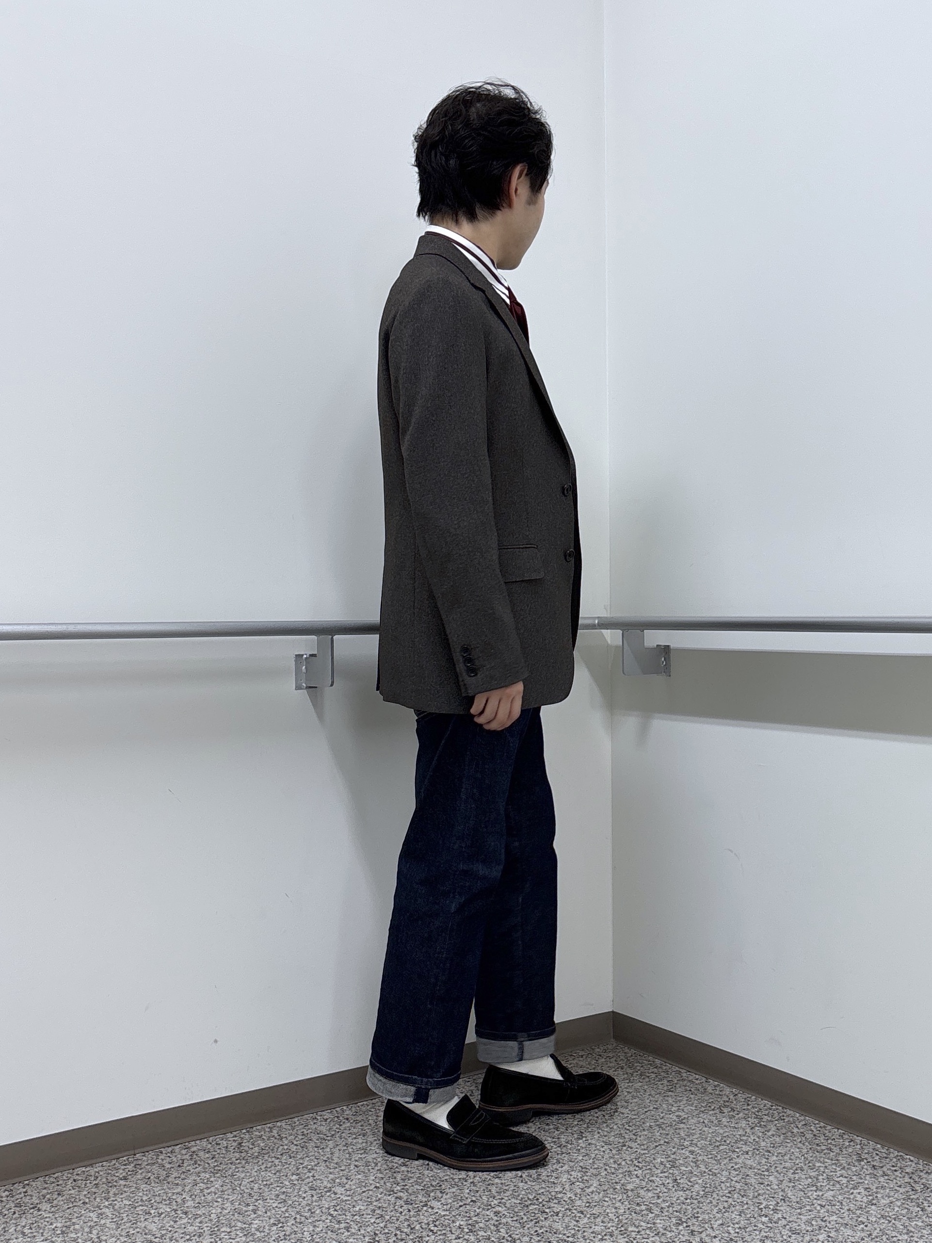 KEIさんの「TAKEO KIKUCHI｜ウールライクキャットフット ジャケット」を使ったコーディネート