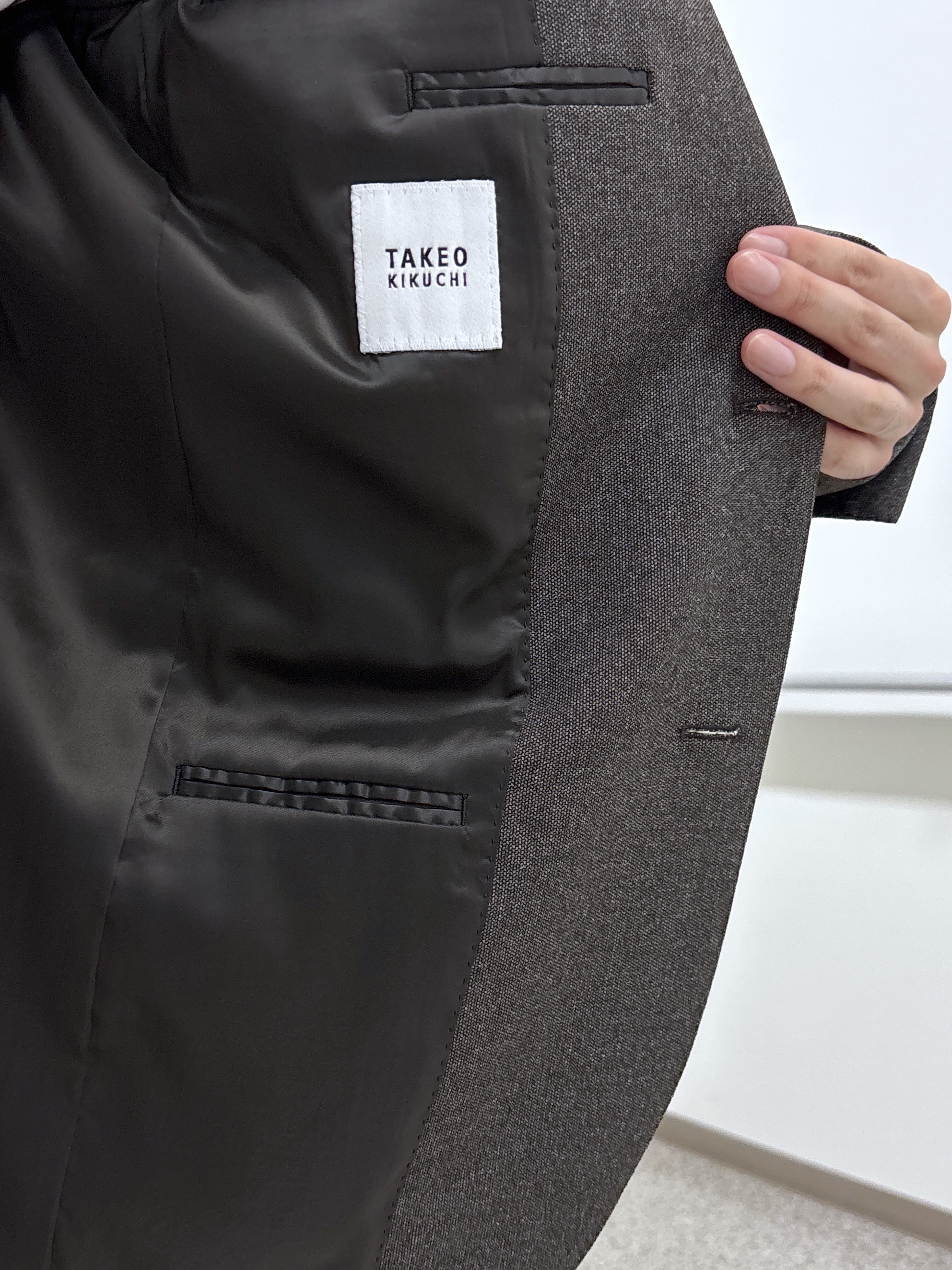 KEIさんの「TAKEO KIKUCHI｜ウールライクキャットフット ジャケット」を使ったコーディネート