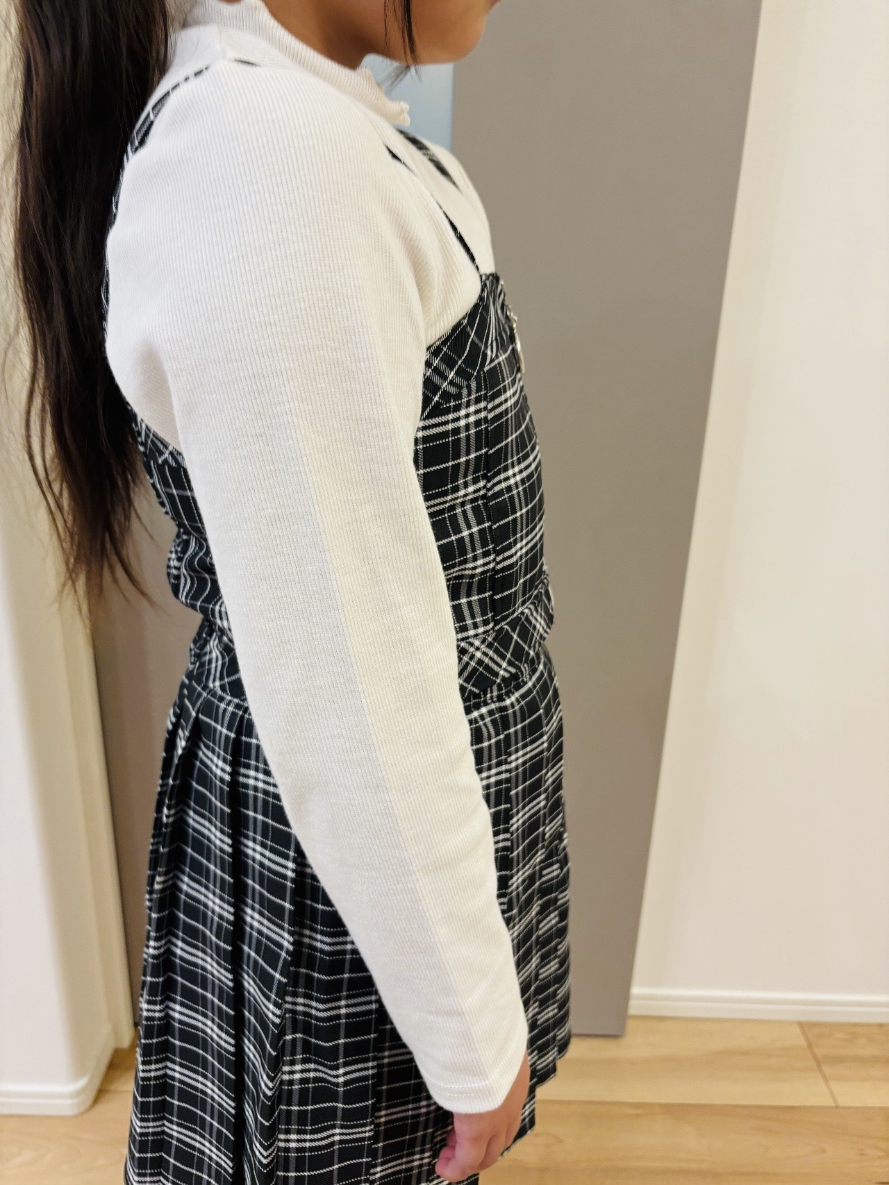 YUMIさんの「SHOO･LA･RUE｜【110-140cm】ビスチェ付きトップス」を使ったコーディネート