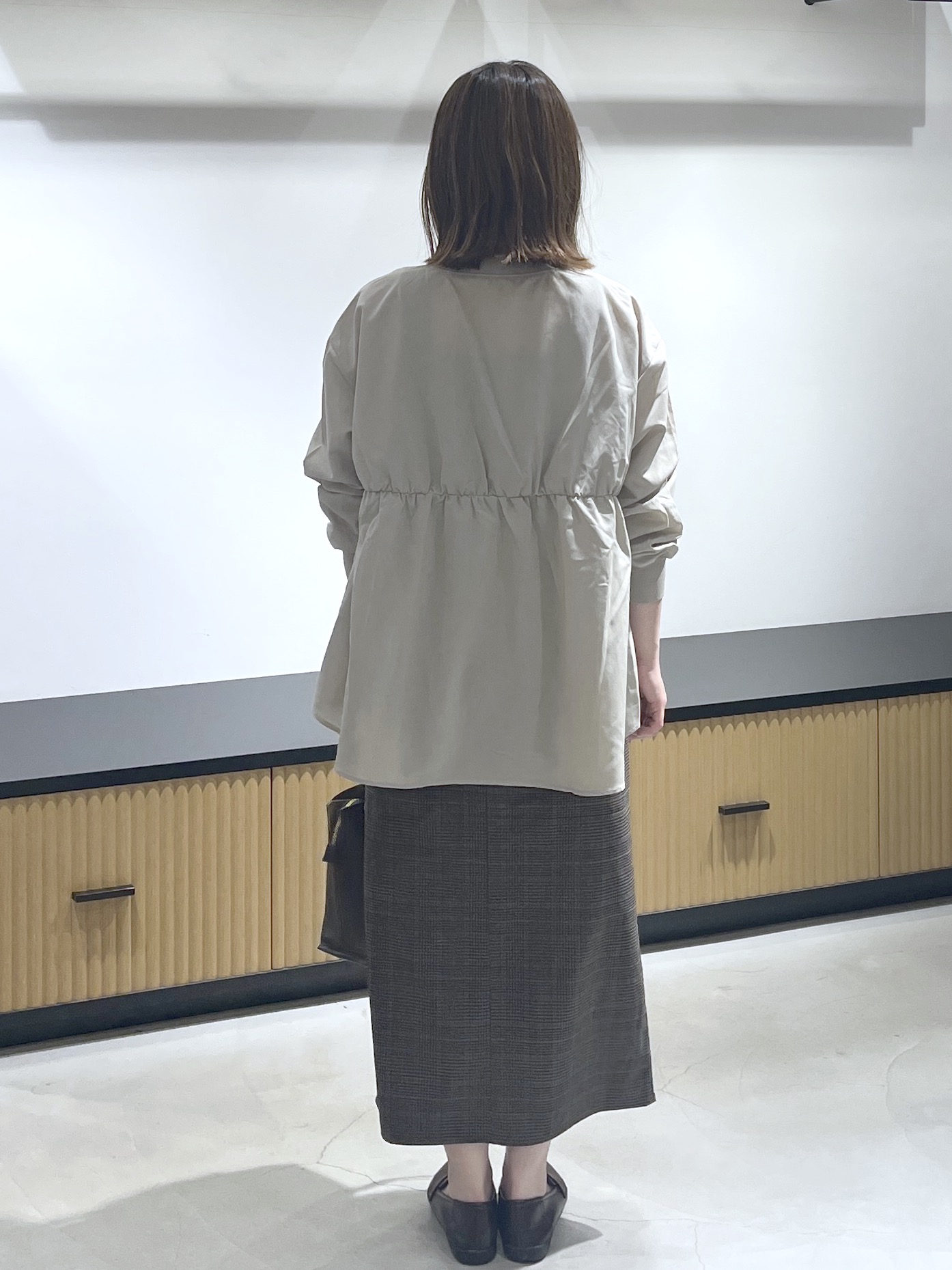 mikiさんの「OPAQUE.CLIP｜ブラウス風シアーカーディガン【洗濯機OK】」を使ったコーディネート