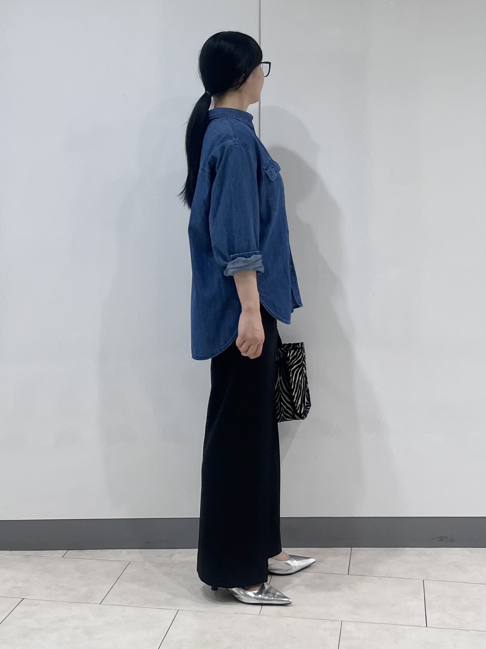 hasuさんの「INDIVI｜【洗濯機OK／ストレッチ◎】秋はじめのダブルジャケット」を使ったコーディネート