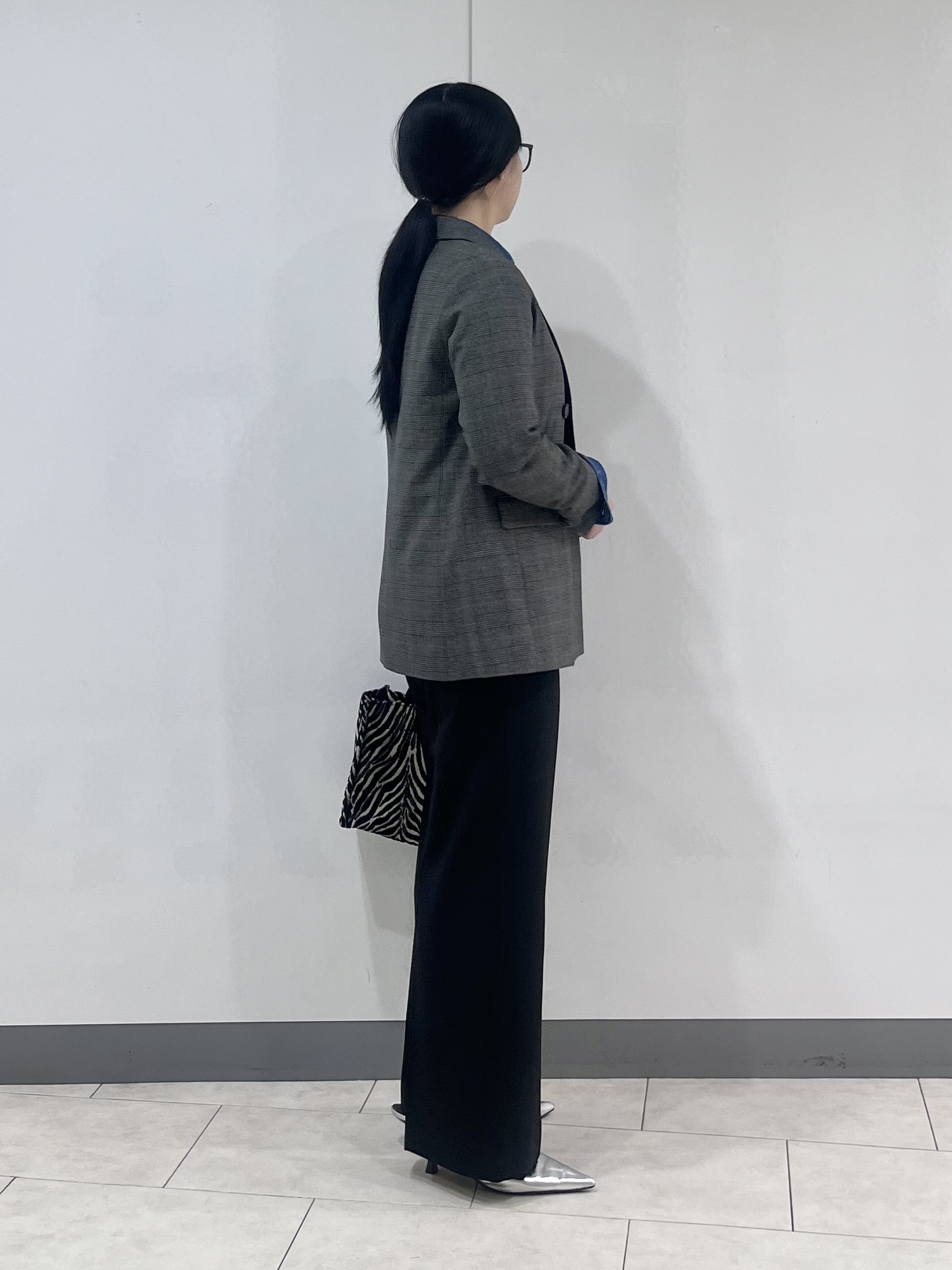 hasuさんの「INDIVI｜【洗濯機OK／ストレッチ◎】秋はじめのダブルジャケット」を使ったコーディネート