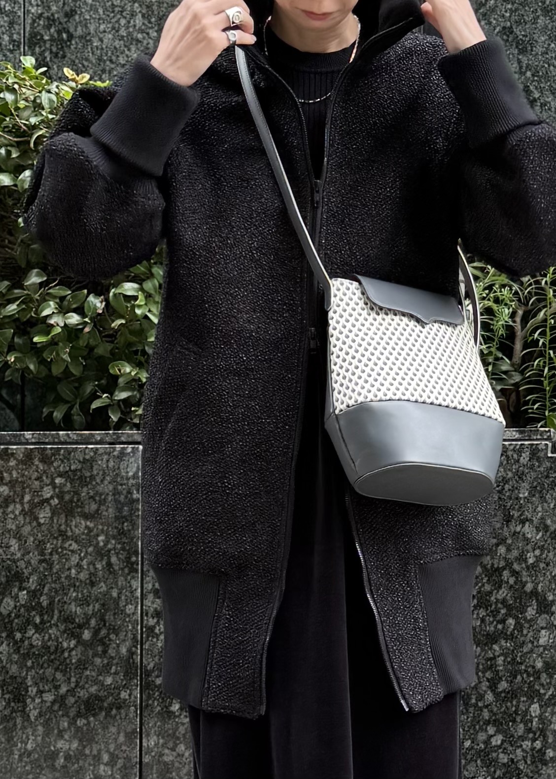 Kさんの「HIROKO HAYASHI｜STILLA（スティラ）ショルダーバッグ」を使ったコーディネート