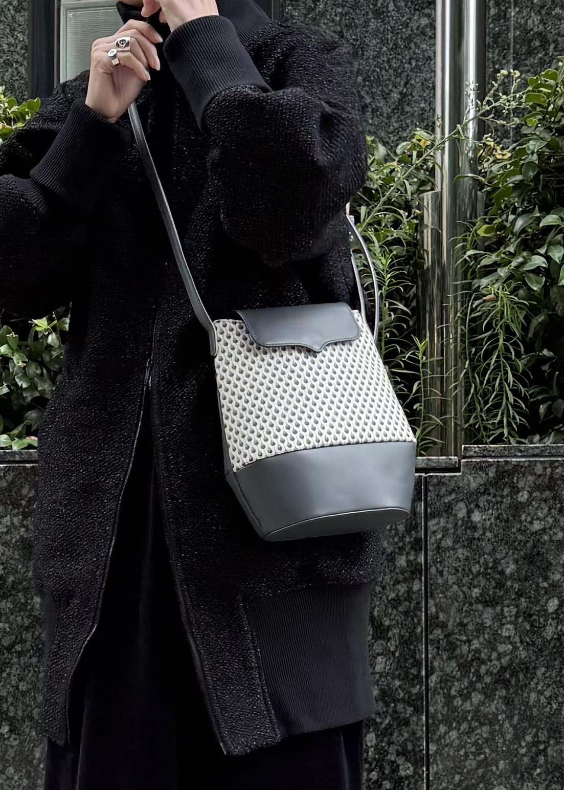 Kさんの「HIROKO HAYASHI｜STILLA（スティラ）ショルダーバッグ」を使ったコーディネート