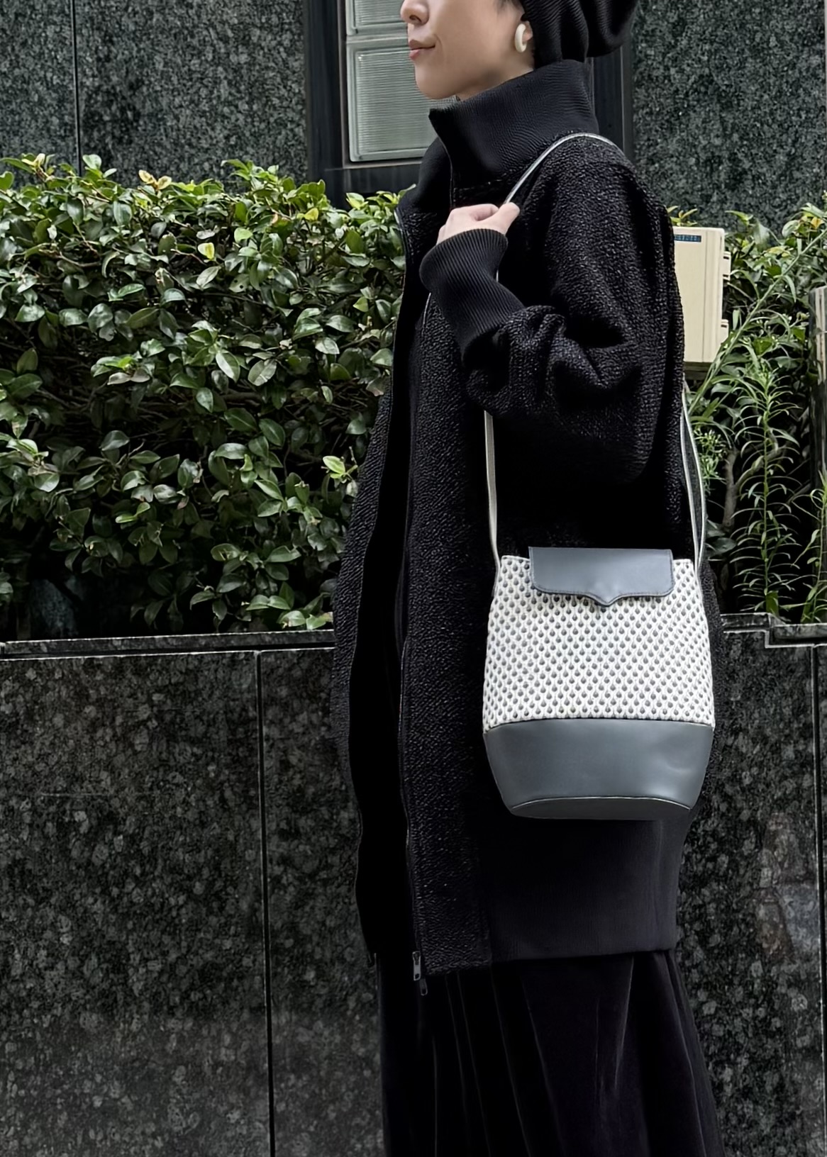 Kさんの「HIROKO HAYASHI｜STILLA（スティラ）ショルダーバッグ」を使ったコーディネート