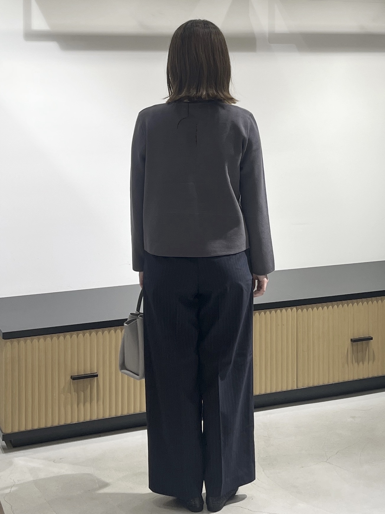 mikiさんの「OPAQUE.CLIP｜【UVケア／遮熱性】スナップボタンニットカーディガン《5col／洗濯機OK》」を使ったコーディネート