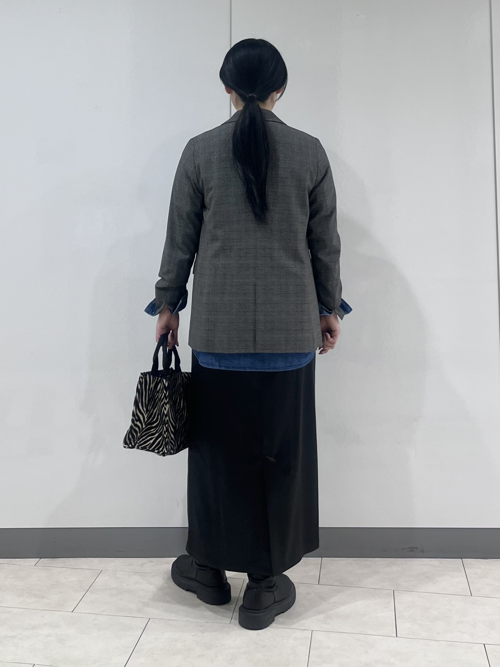 hasuさんの「INDIVI｜【洗濯機OK／ストレッチ◎】秋はじめのダブルジャケット」を使ったコーディネート