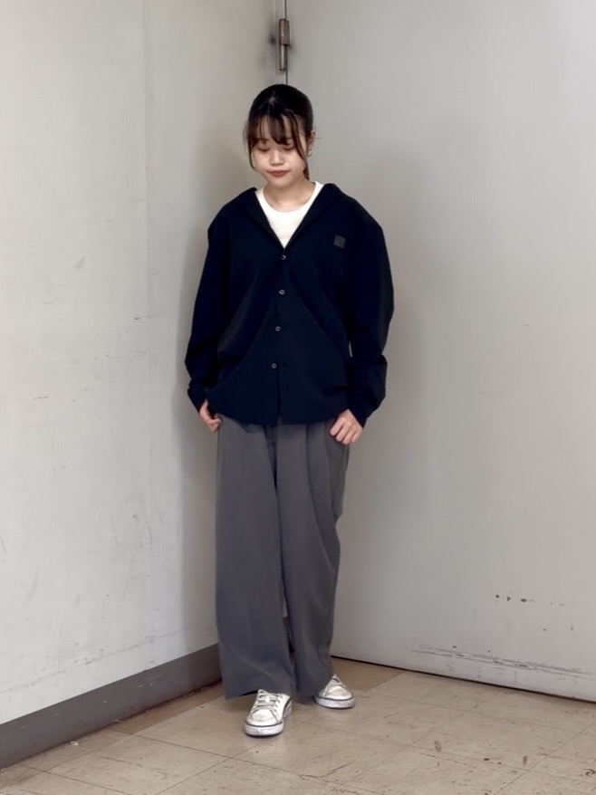 かわぴーさんの「TAKEO KIKUCHI｜シルケット ボーダー 長袖 Tシャツ」を使ったコーディネート