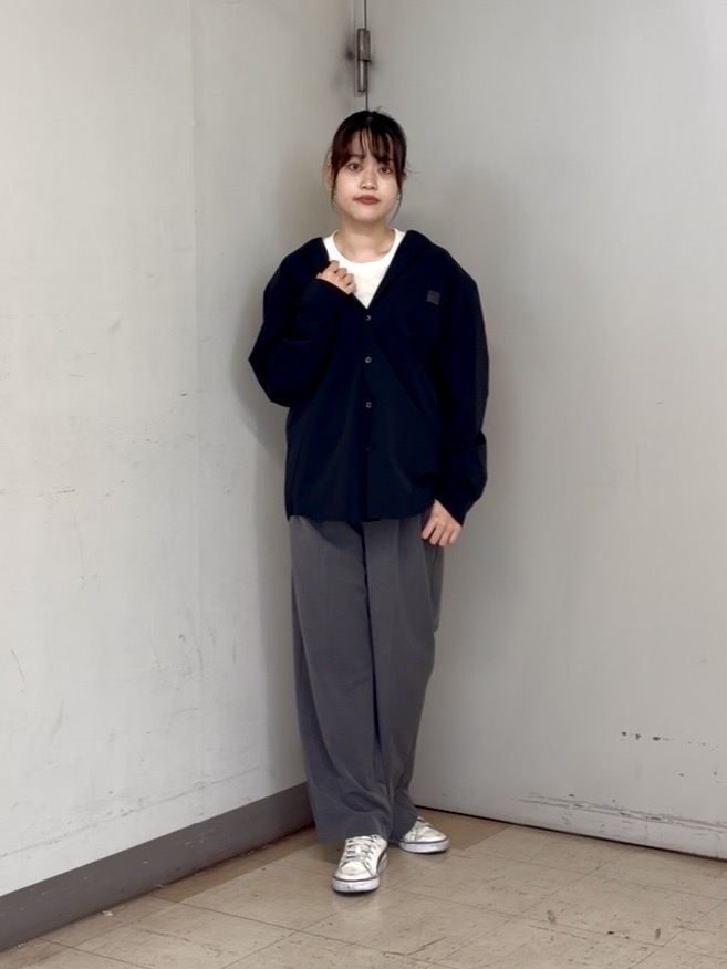 かわぴーさんの「TAKEO KIKUCHI｜シルケット ボーダー 長袖 Tシャツ」を使ったコーディネート