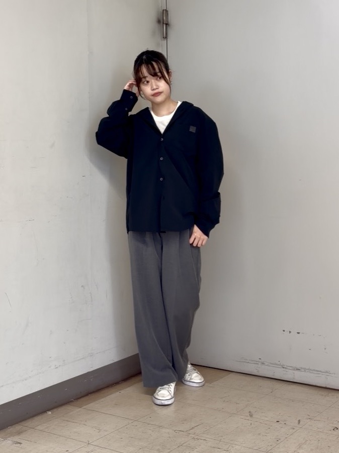 かわぴーさんの「TAKEO KIKUCHI｜シルケット ボーダー 長袖 Tシャツ」を使ったコーディネート