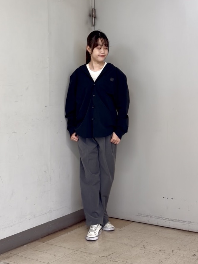かわぴーさんの「TAKEO KIKUCHI｜シルケット ボーダー 長袖 Tシャツ」を使ったコーディネート