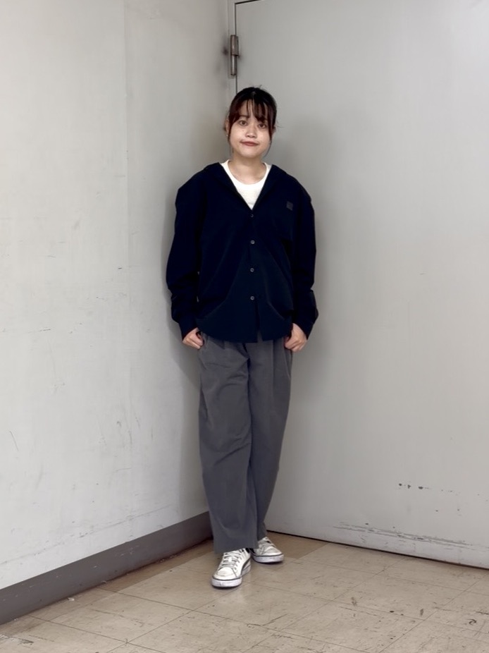 かわぴーさんの「TAKEO KIKUCHI｜シルケット ボーダー 長袖 Tシャツ」を使ったコーディネート
