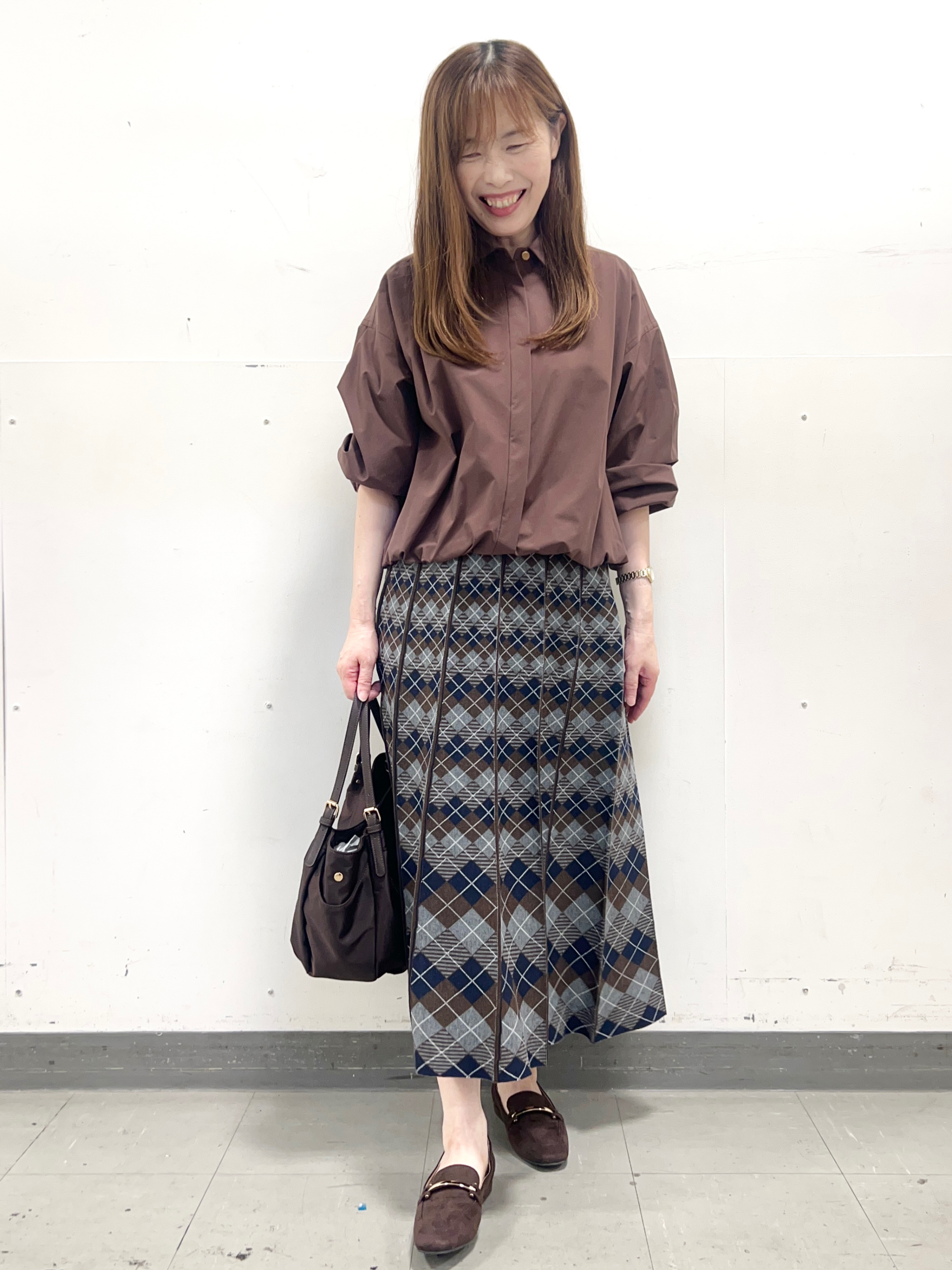 yuさんの「Reflect｜ショート丈シャツブルゾン」を使ったコーディネート