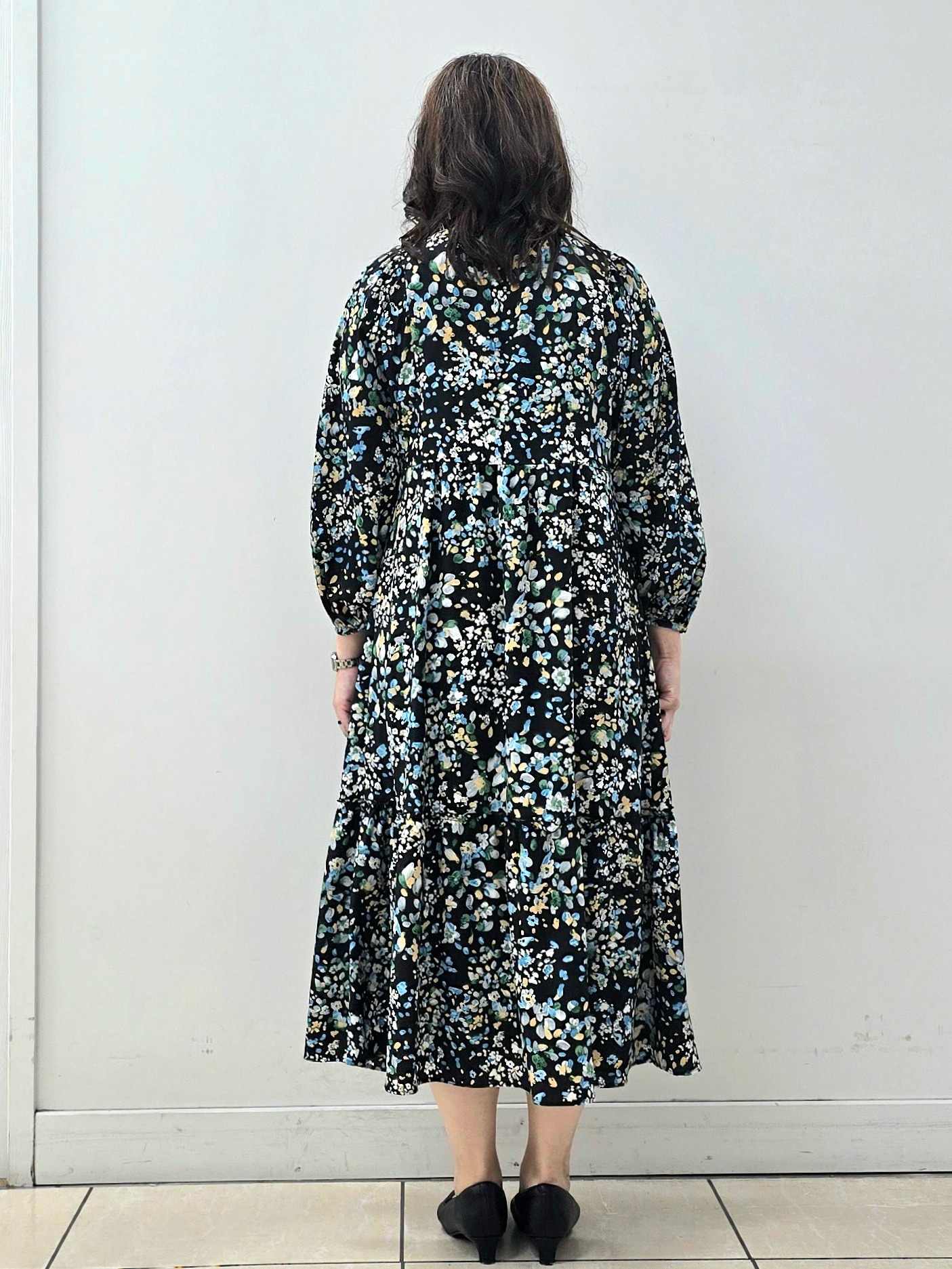 fkeさんの「Reflect｜フラワープリント フェミニンワンピース」を使ったコーディネート