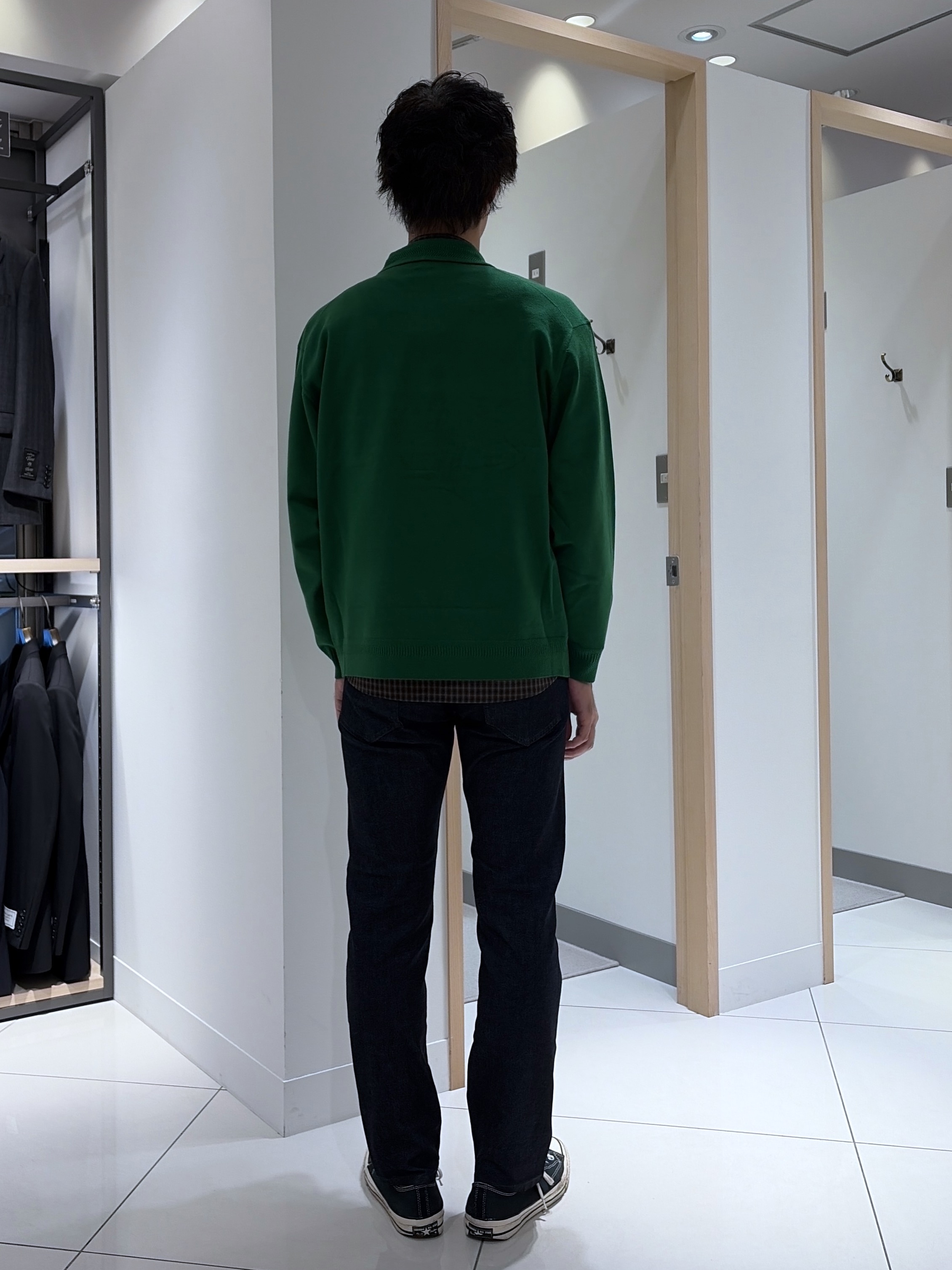 mutoさんの「TAKEO KIKUCHI｜ニット シャツ カーディガン」を使ったコーディネート