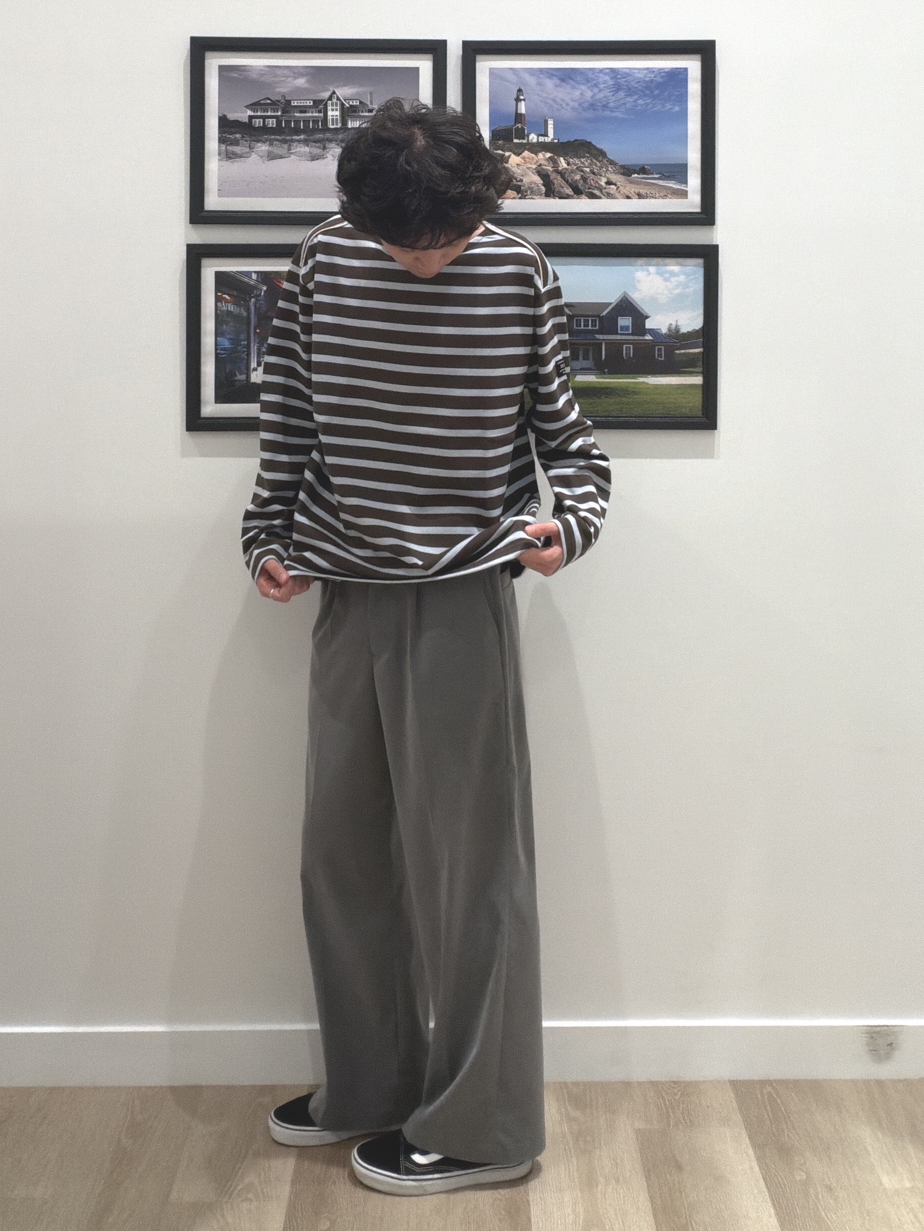 oikawaさんの「Dessin｜ワイドパンツ」を使ったコーディネート