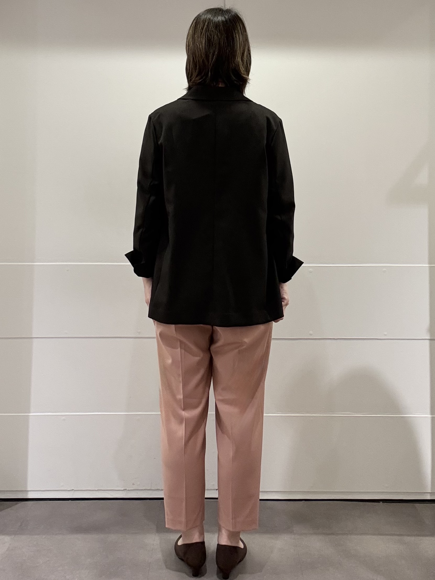 mamiさんの「Reflect｜【通勤◎】ダブルブレストデザインテーラードジャケット」を使ったコーディネート