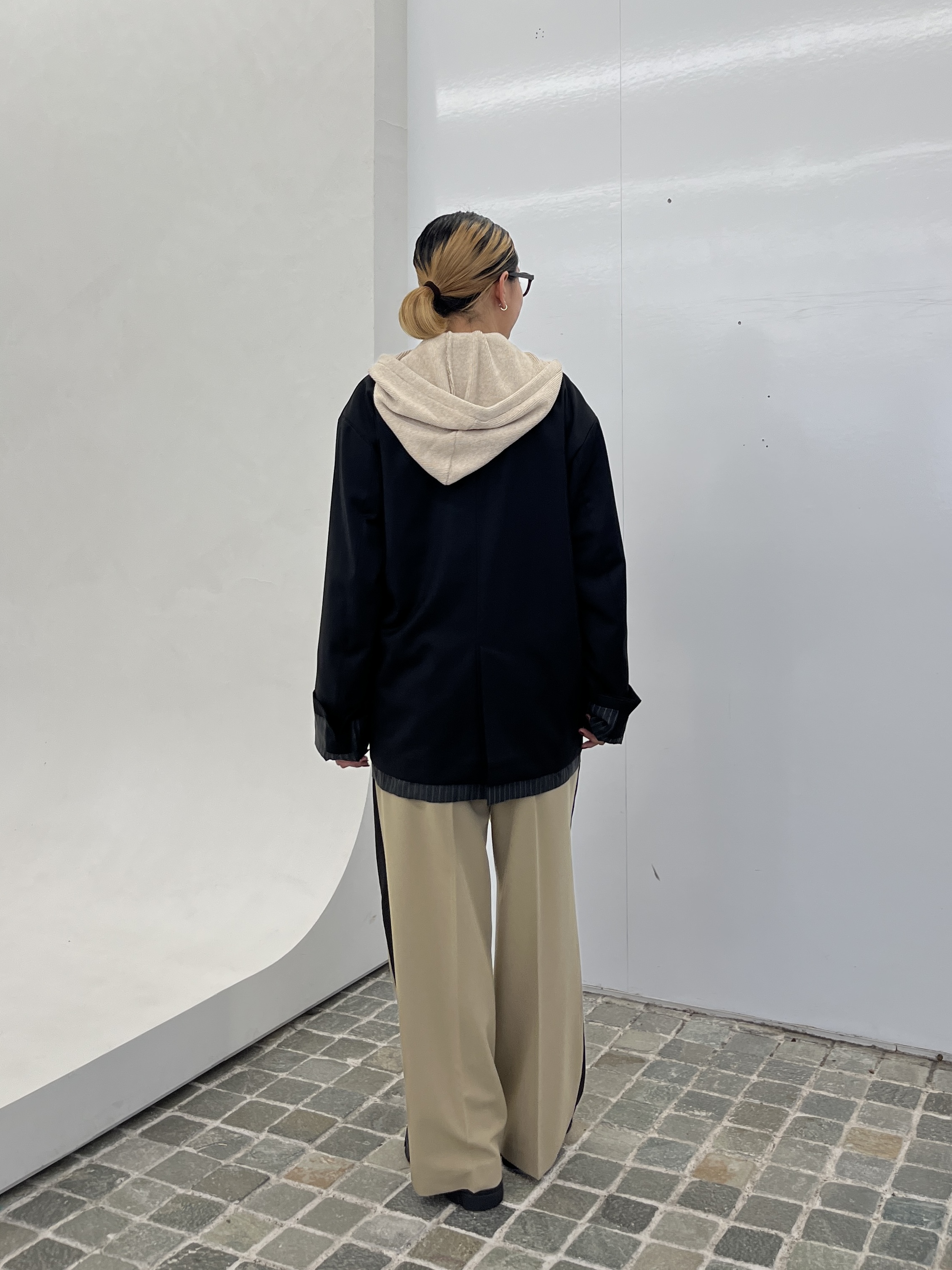 Harukaさんの「INDIVI｜ビッグテーラードジャケット」を使ったコーディネート