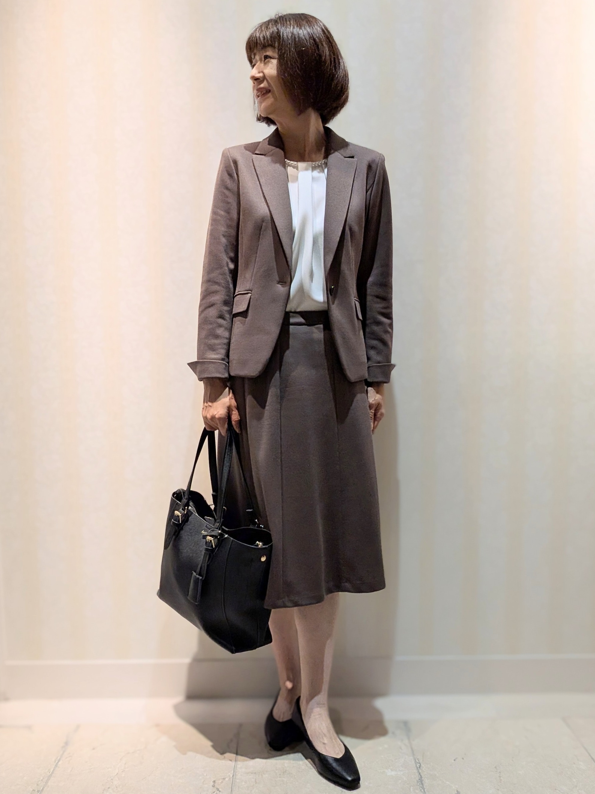 Ariさんの「Reflect｜【SS-4Lサイズ／セットアップ可】匠ジャケット／ベーシックテーラード」を使ったコーディネート