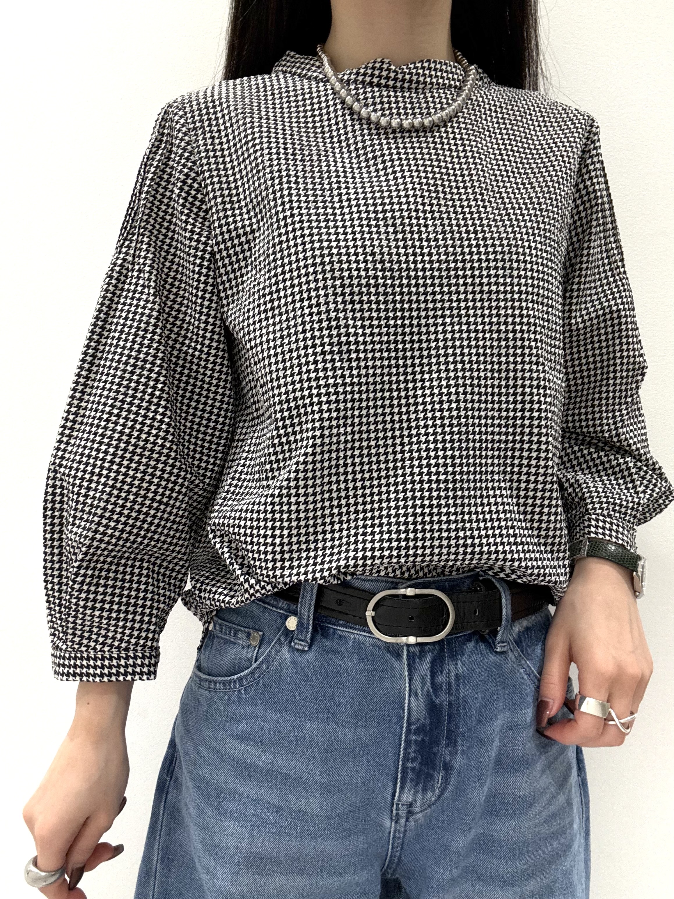KEIKOさんの「INDIVI｜【初秋にピッタリ！／洗える】凹凸素材ミニスタンドトップス」を使ったコーディネート