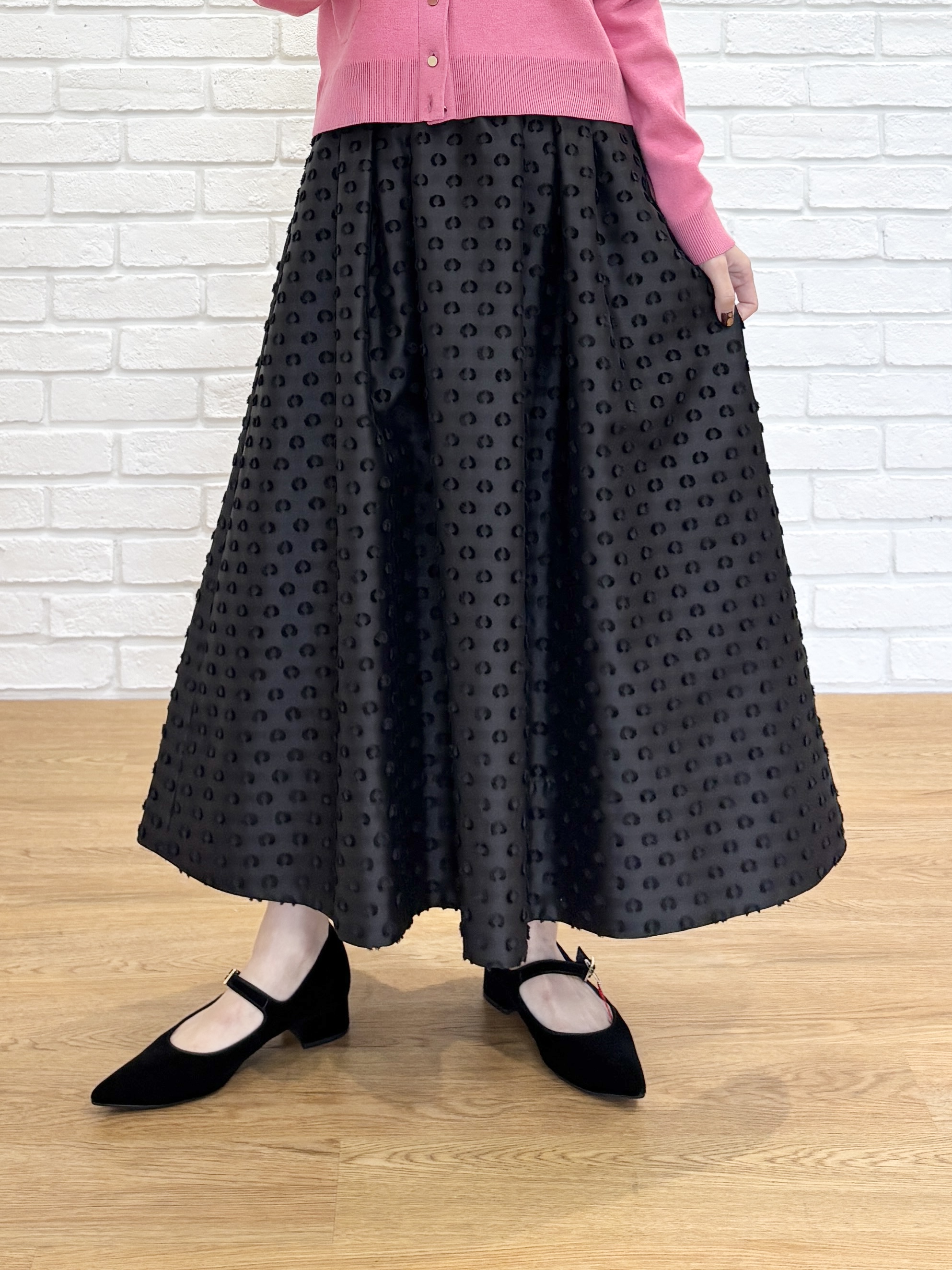 清水夏姫さんの「DRESSTERIOR｜【5色展開/ウォッシャブル】コットンカシミヤカーディガン」を使ったコーディネート
